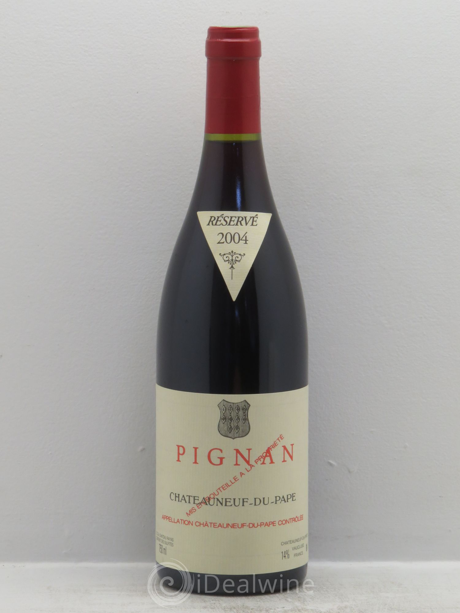 Châteauneuf-du-Pape Pignan Emmanuel Reynaud 2004 - Lot de 1 bouteille - 0
