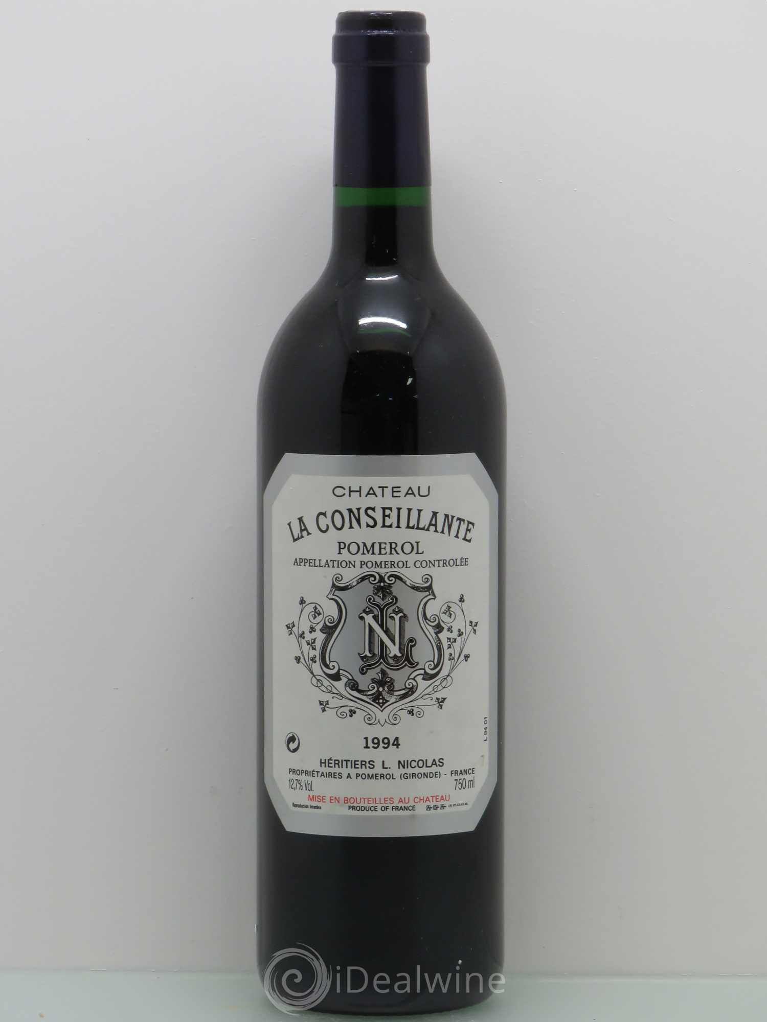 Château la Conseillante 1994 - Lot de 1 bouteille - 0