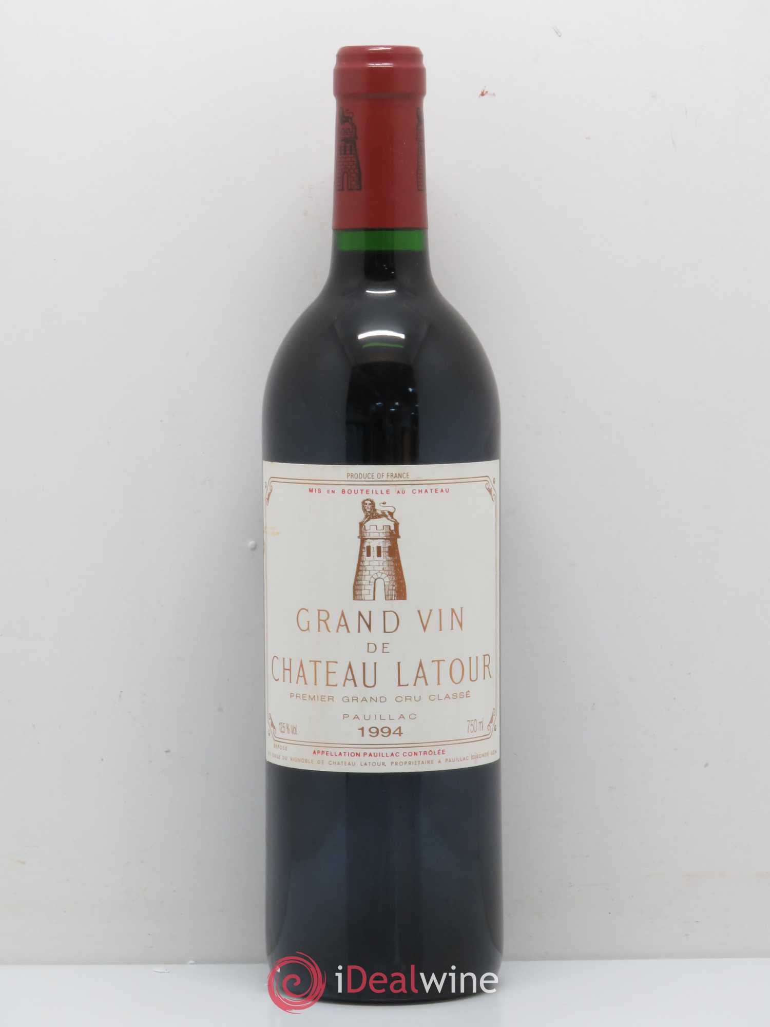 Château Latour 1er Grand Cru Classé 1994 - Lot de 1 bouteille - 0