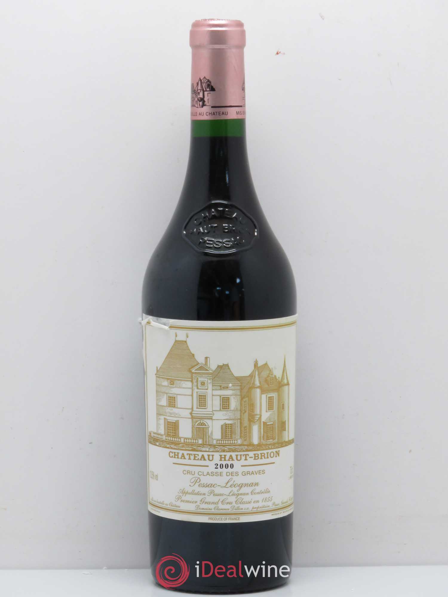 Château Haut Brion 1er Grand Cru Classé 2000 - Lot de 1 bouteille - 0