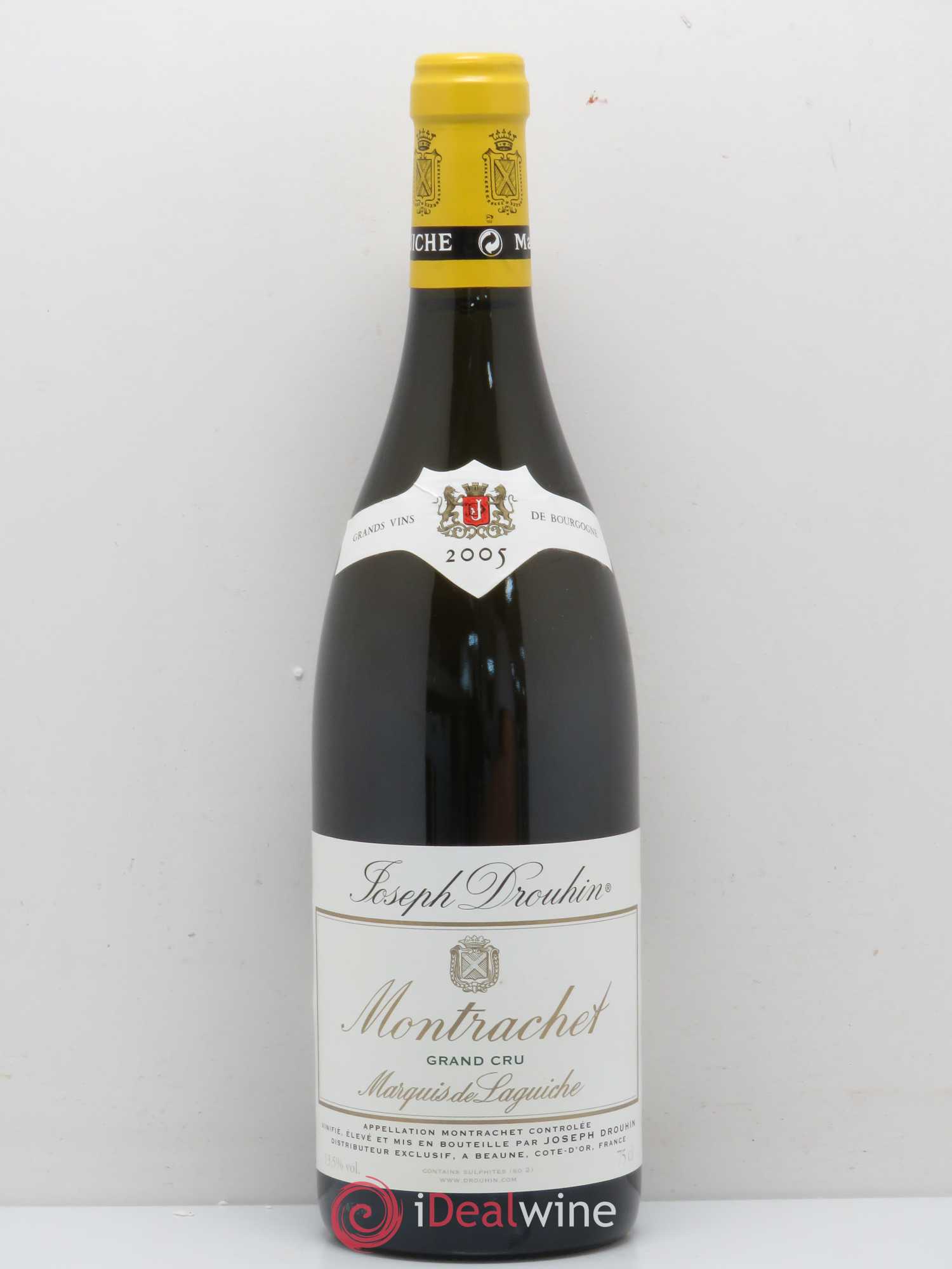 Montrachet Grand Cru Marquis de Laguiche Joseph Drouhin 2005 - Lot de 1 bouteille - 0