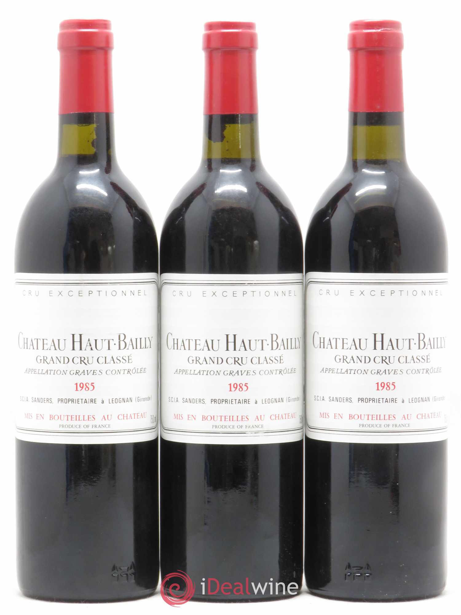 Château Haut-Bailly Cru Classé de Graves 1985 - Lot de 12 bouteilles - 2