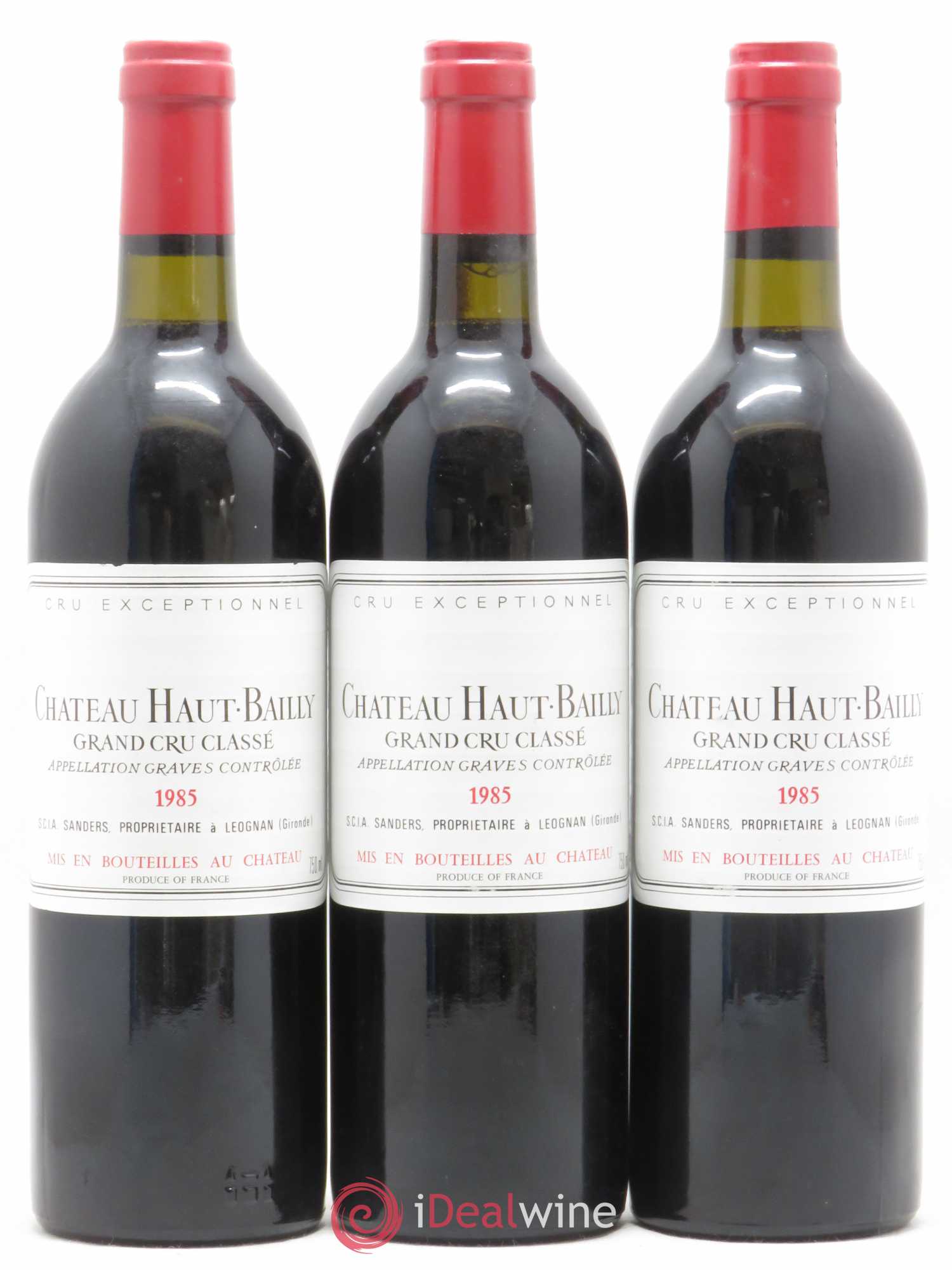 Château Haut-Bailly Cru Classé de Graves 1985 - Lot de 12 bouteilles - 3