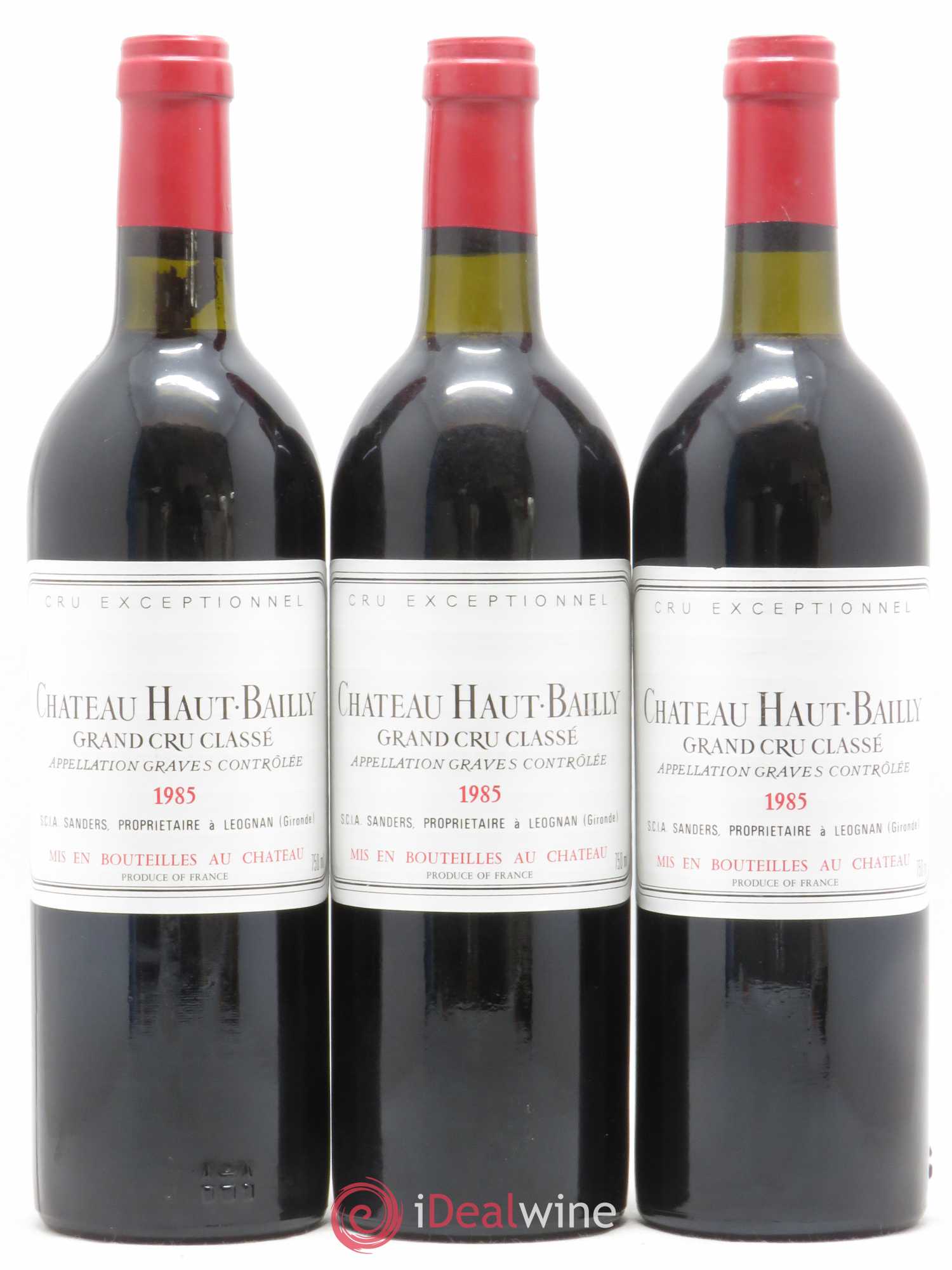 Château Haut-Bailly Cru Classé de Graves 1985 - Lot de 12 bouteilles - 4