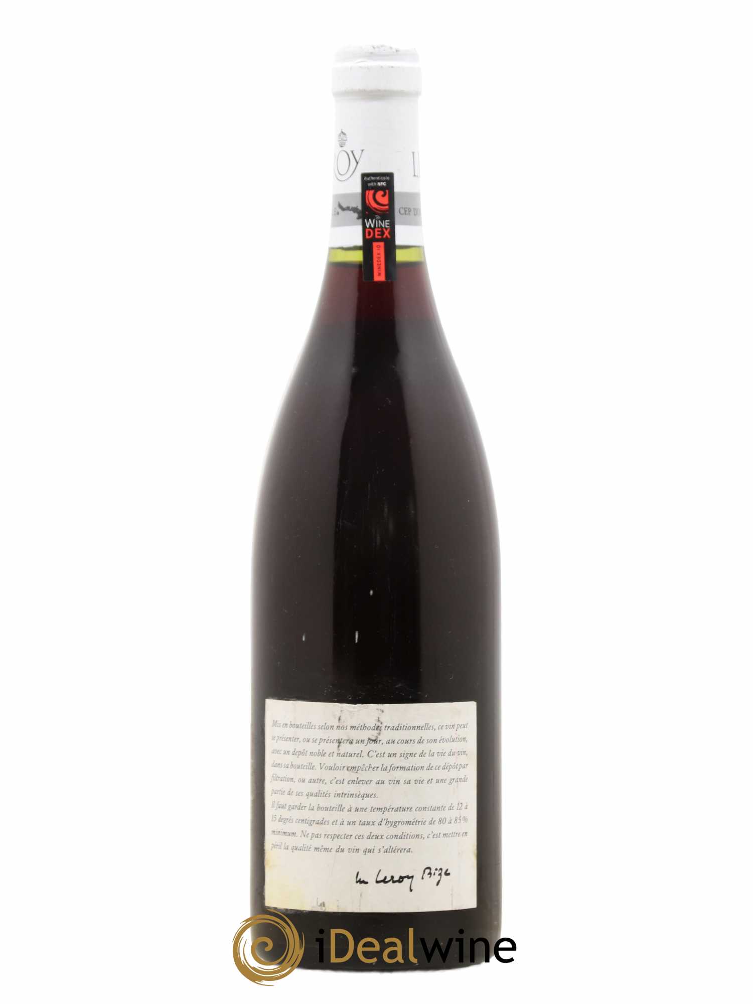 Charmes-Chambertin Grand Cru Leroy SA 1998 - Lot de 1 bouteille - 1
