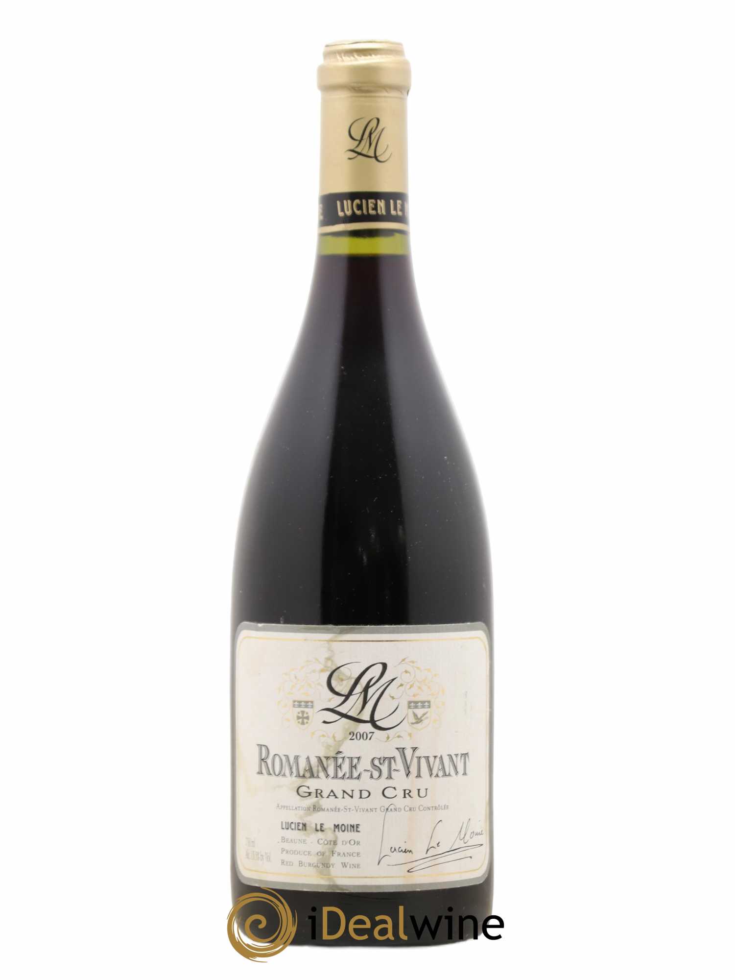 Romanée-Saint-Vivant Grand Cru Lucien Le Moine 2007 - Lot de 1 bouteille - 0