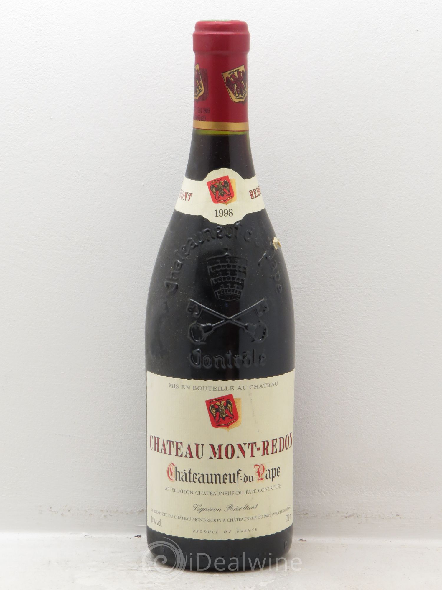 Châteauneuf-du-Pape Château Mont-Redon Famille Abeille-Fabre 1998 - Lot de 1 bouteille - 0