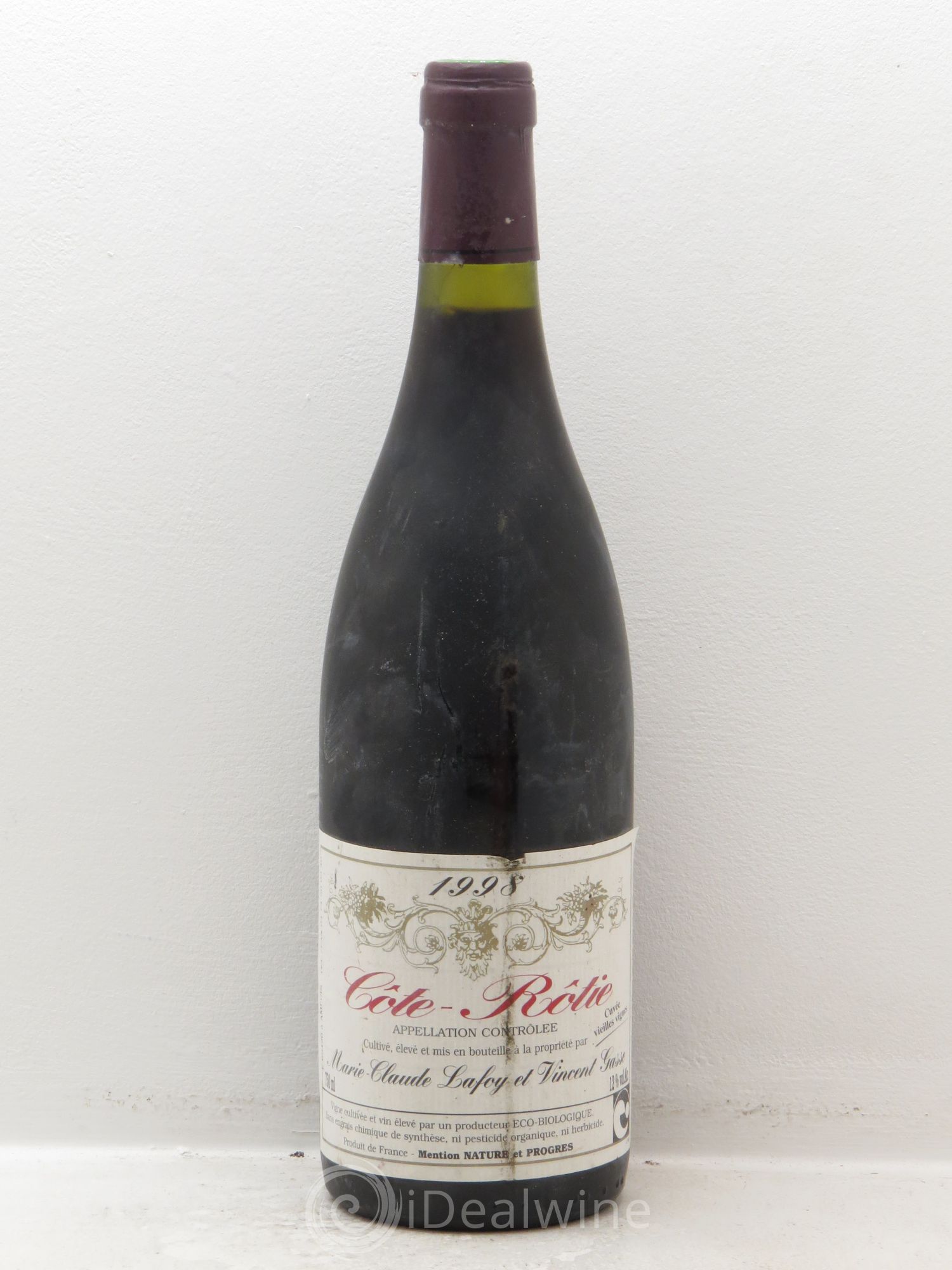 Côte-Rôtie 1998 - Posten von 1 Flasche - 0