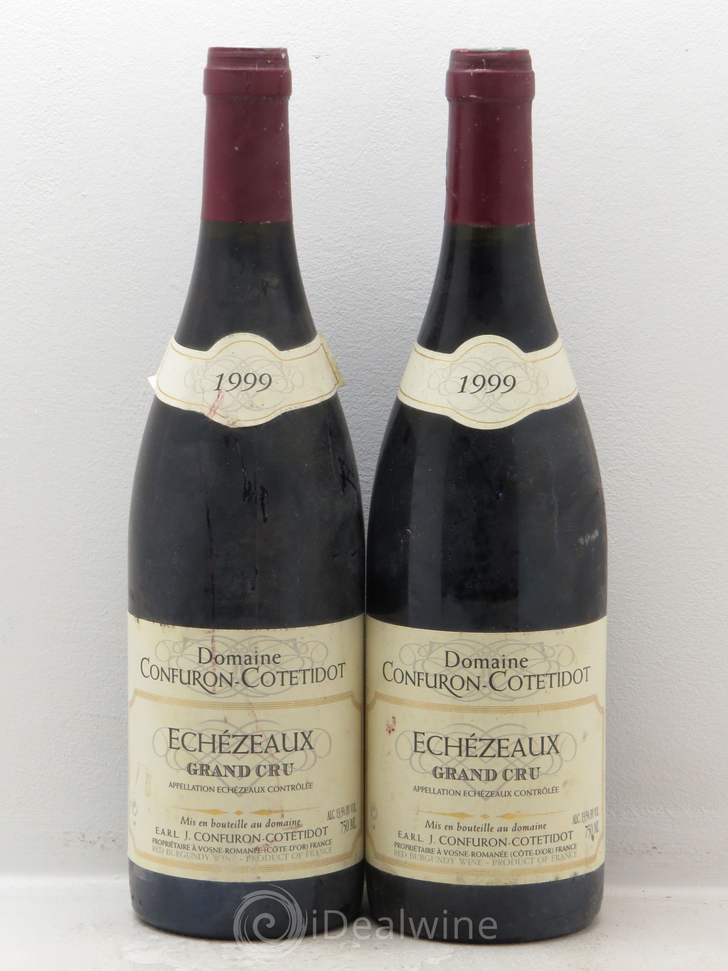 Echezeaux Grand Cru Confuron-Cotetidot 1999 - Lot de 2 bouteilles - 0