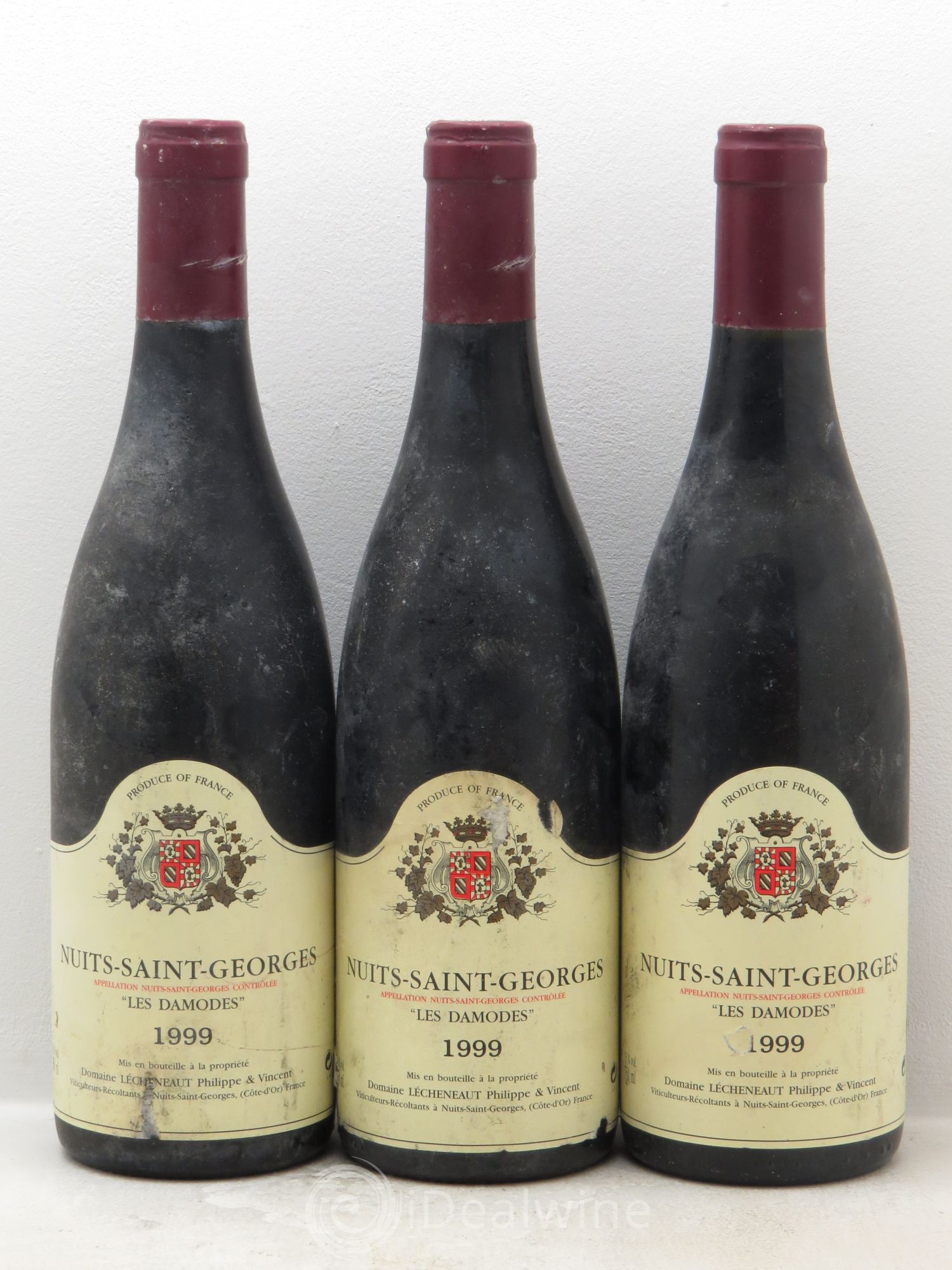 Nuits-Saint-Georges 1999 - Lot de 3 bouteilles - 0