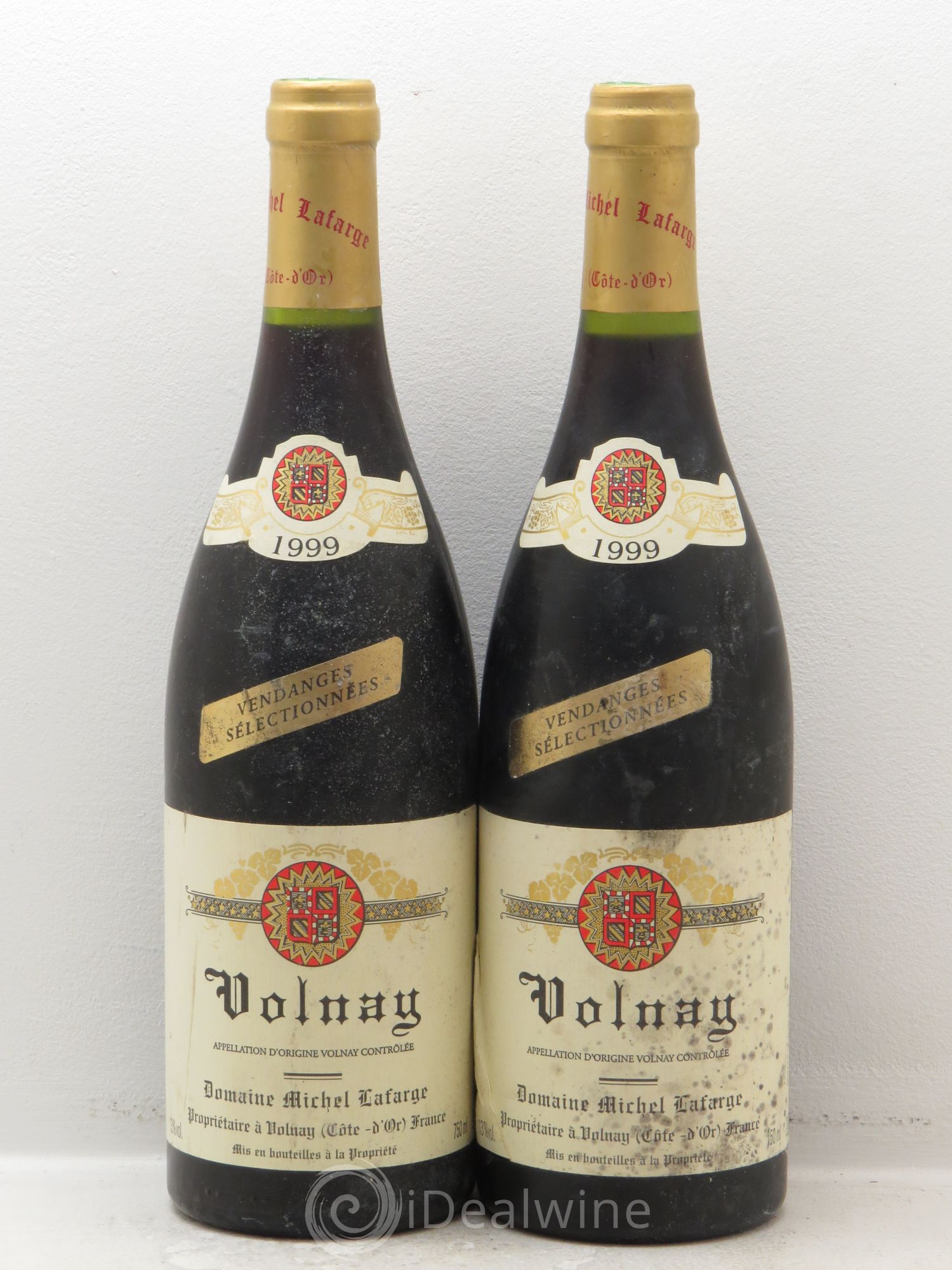 Volnay Vendanges sélectionnées Lafarge (Domaine) 1999 - Lot de 2 bouteilles - 0
