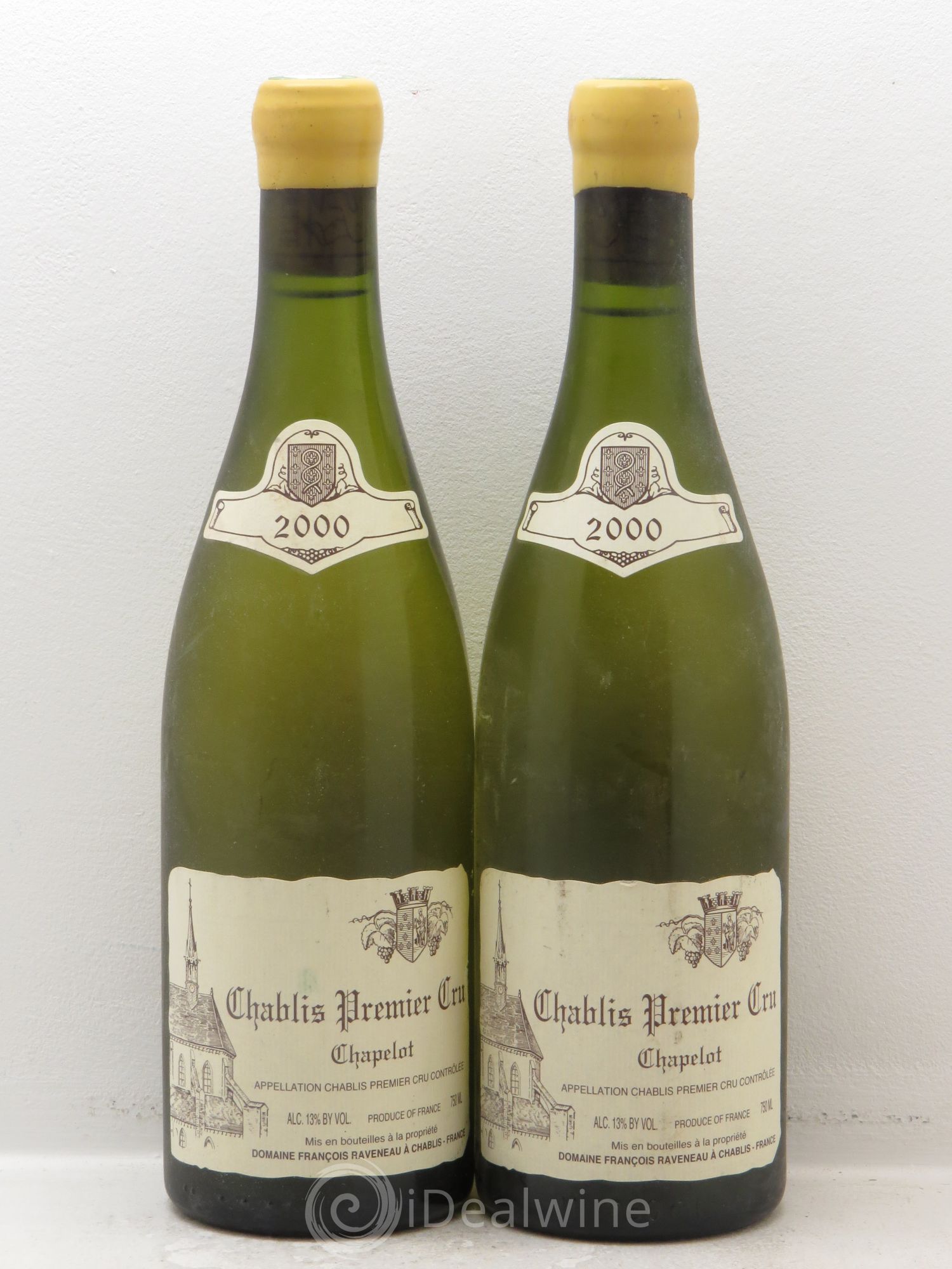 Chablis 1er Cru Butteaux Raveneau (Domaine) 2000 - Lot de 2 bouteilles - 0