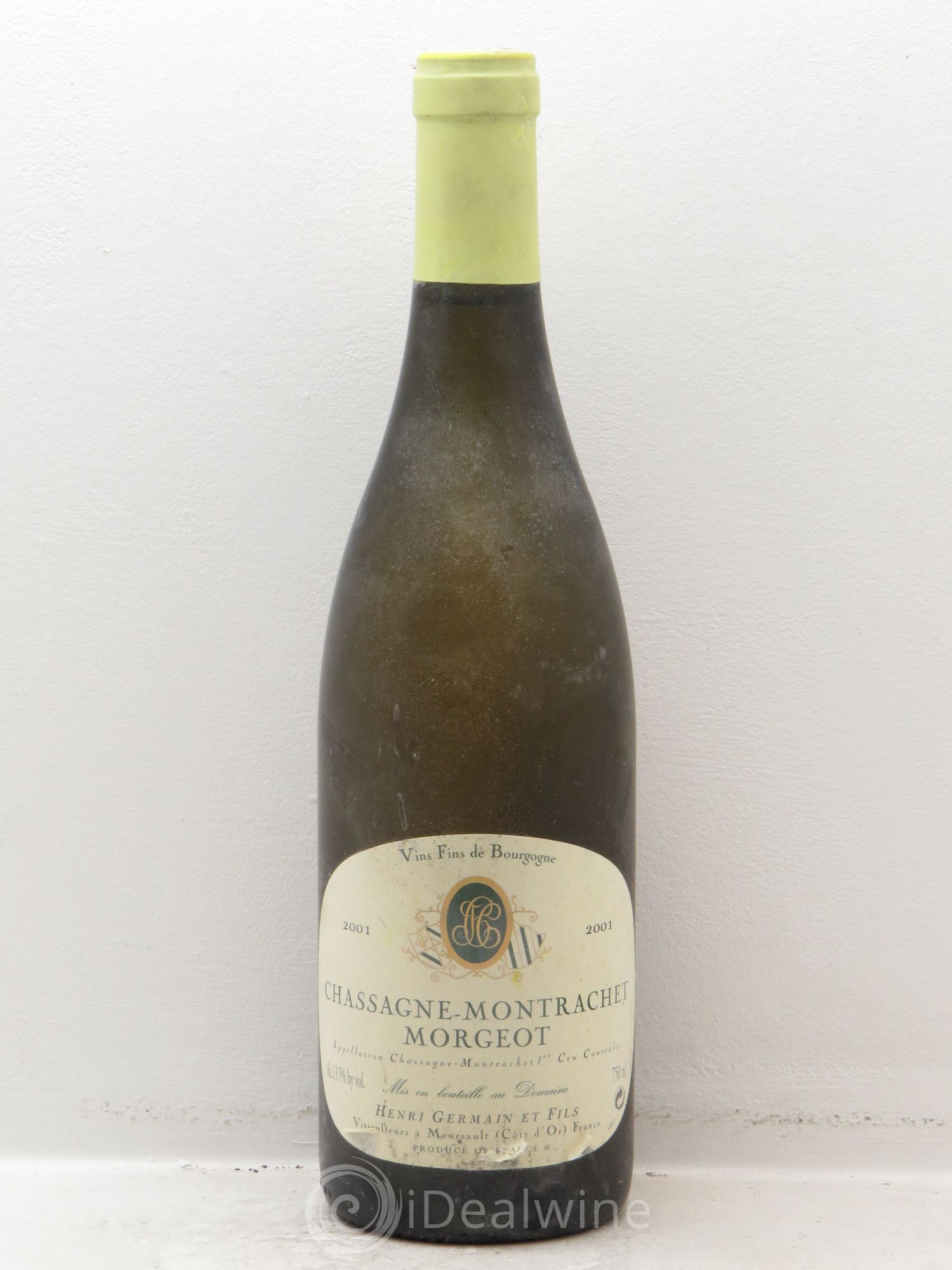 Chassagne-Montrachet 1er Cru 2001 - Lot de 1 bouteille - 0