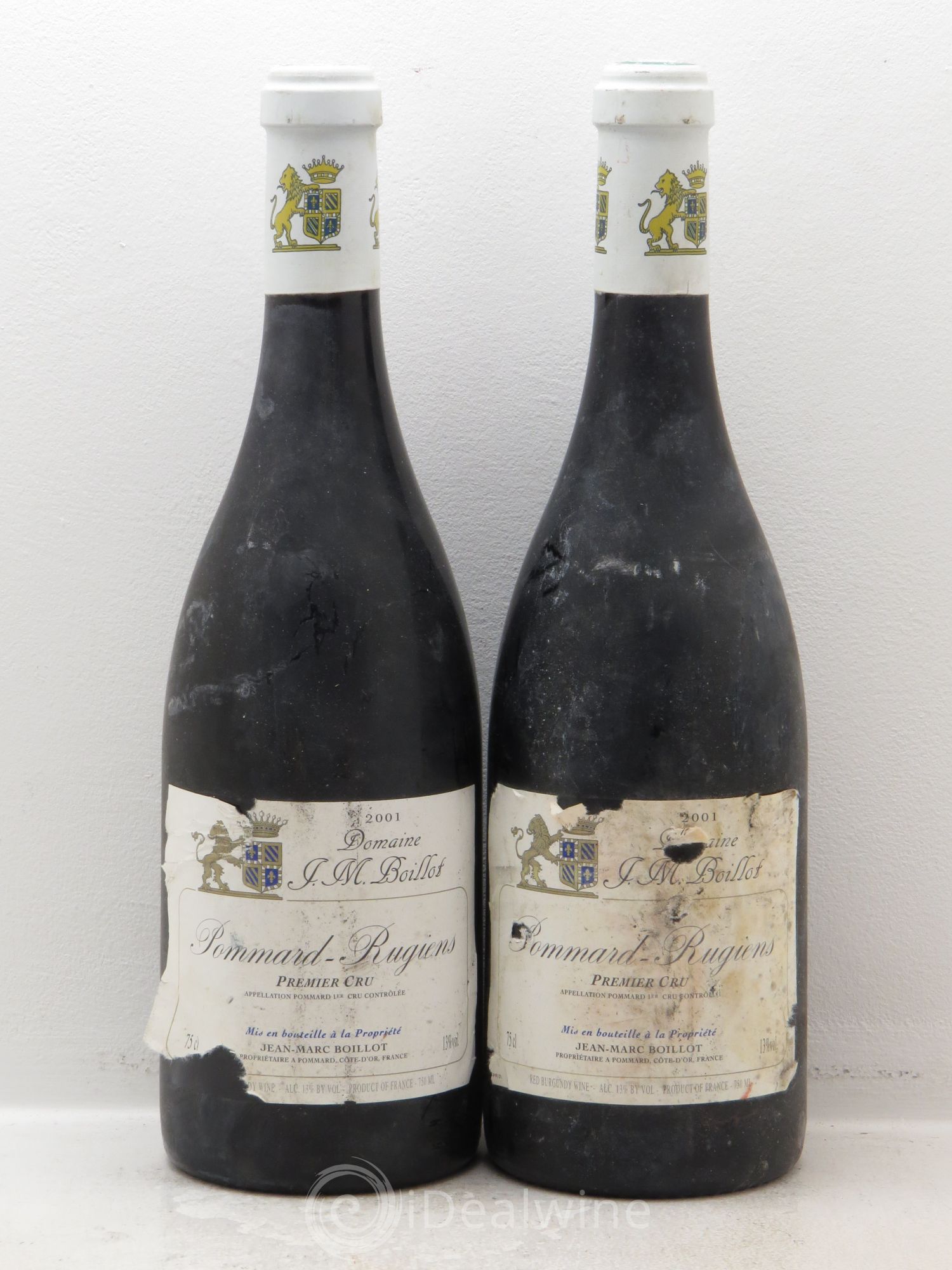 Pommard 1er Cru 2001 - Lot de 2 bouteilles - 0