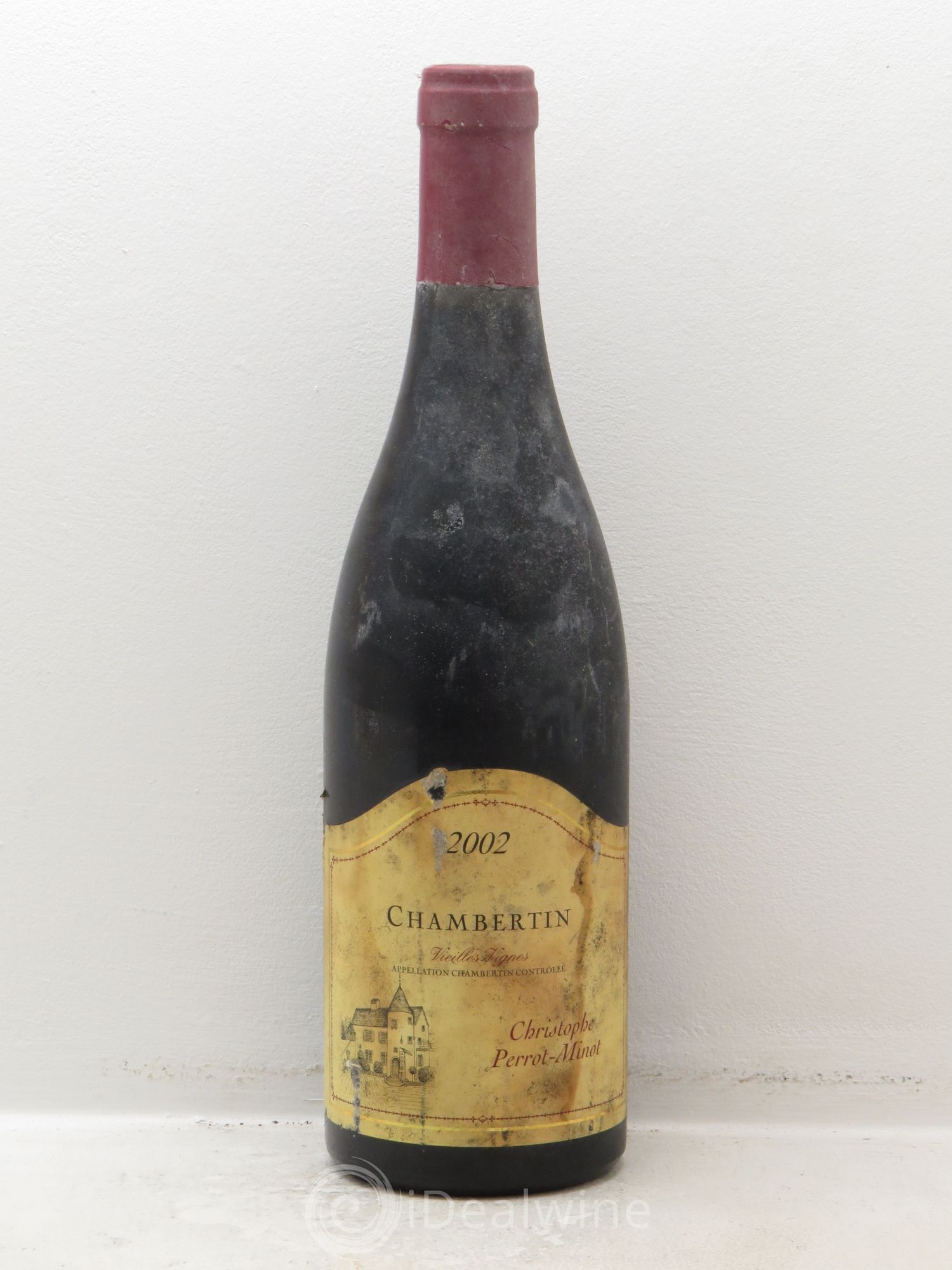 Chambertin Grand Cru Vieilles vignes Perrot-Minot 2002 - Lot de 1 bouteille - 0