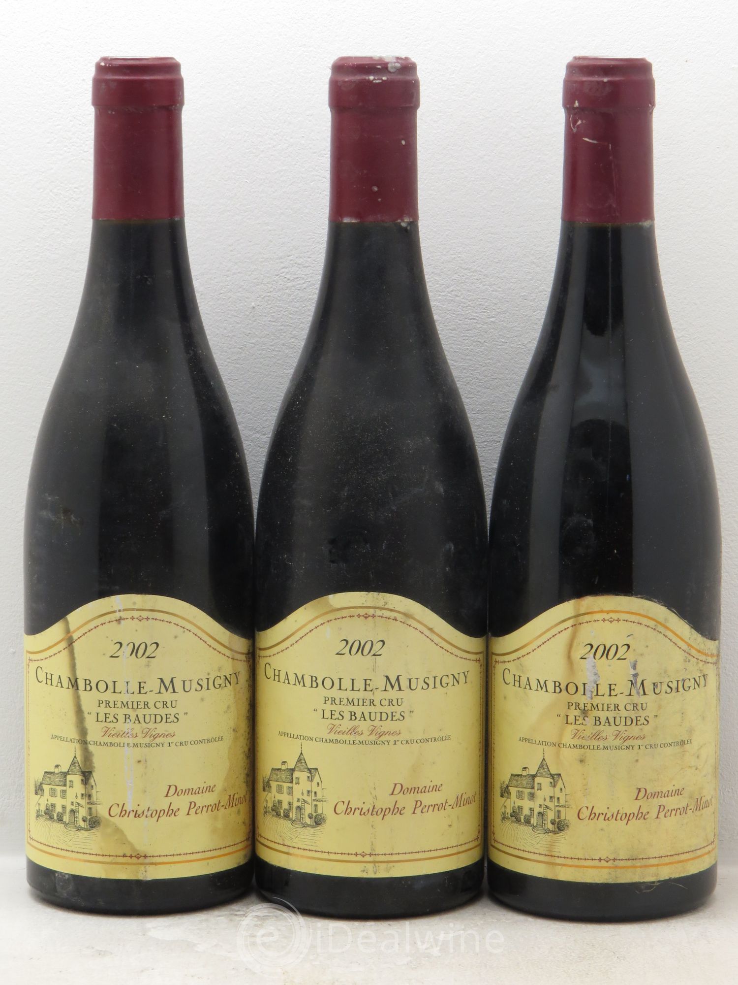 Chambolle-Musigny 1er Cru 2002 - Posten von 3 Flaschen - 0