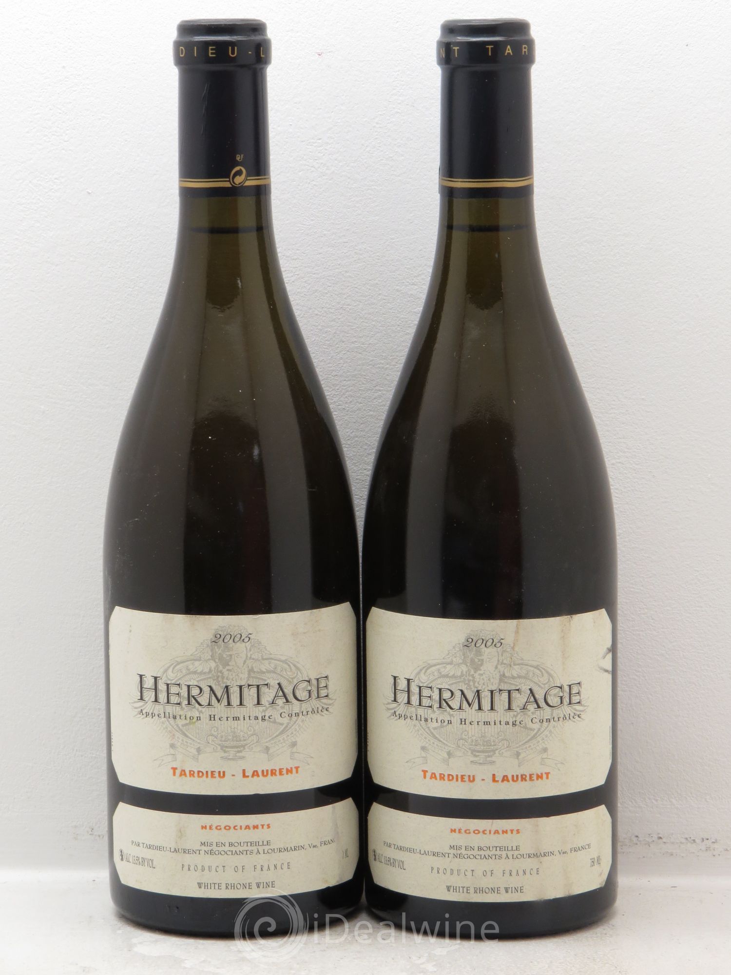 Hermitage Tardieu-Laurent Famille Tardieu 2005 - Lot de 2 bouteilles - 0