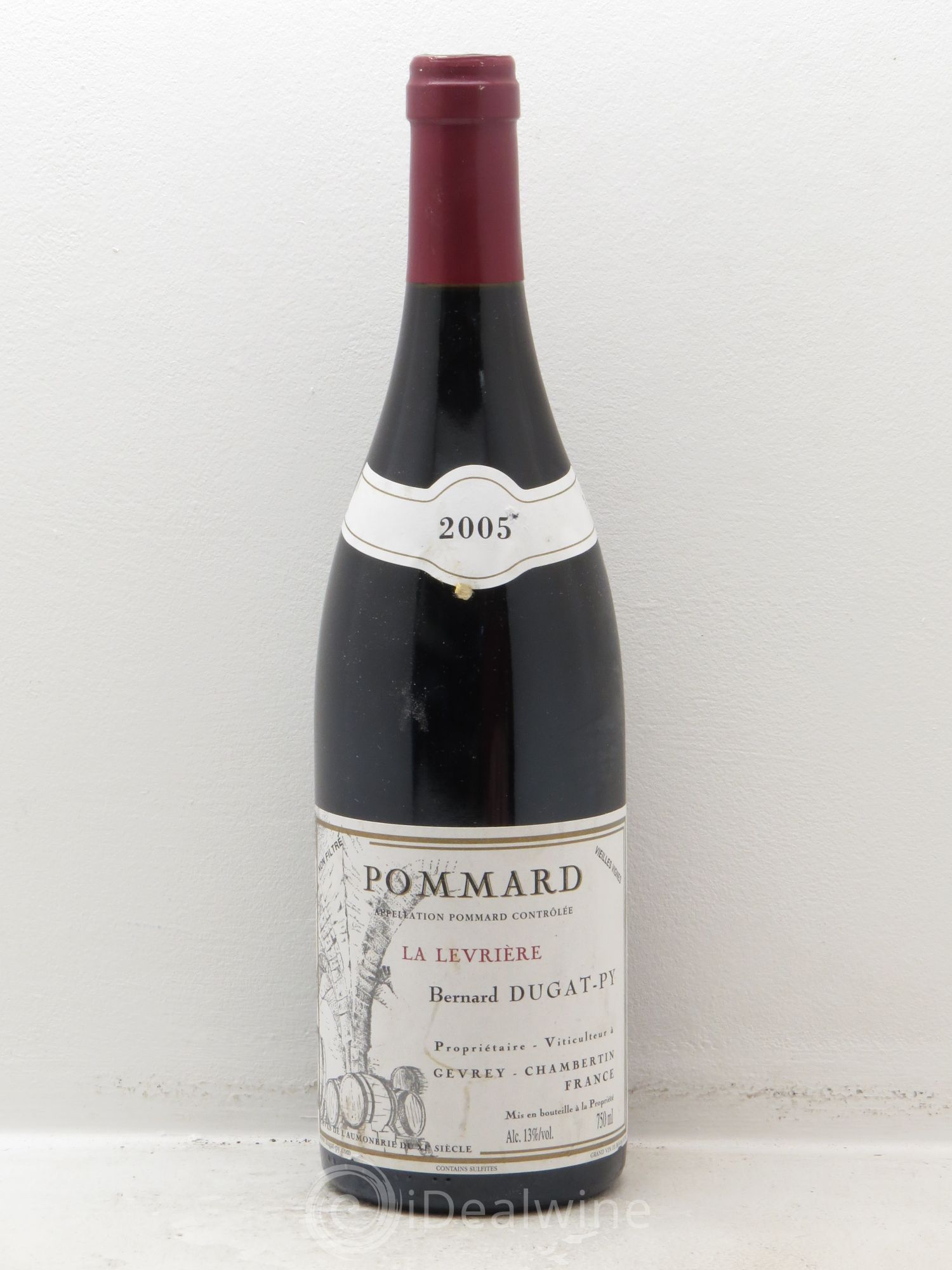 Pommard La Levrière Dugat-Py Vieilles vignes 2005 - Lot de 1 bouteille - 0