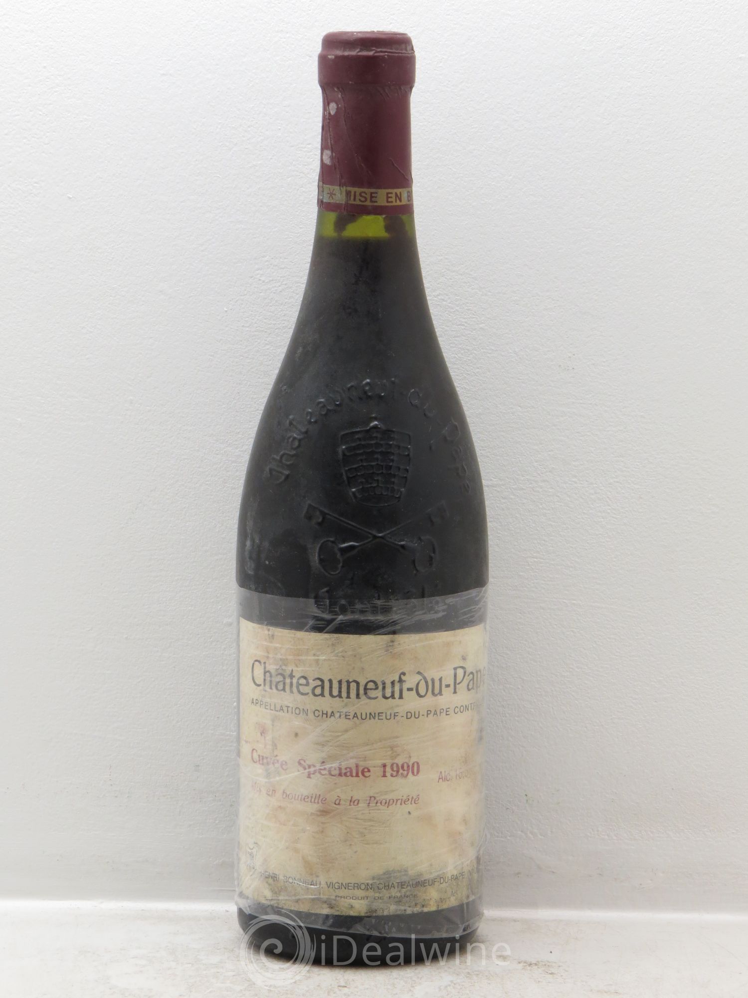 Châteauneuf-du-Pape Cuvée spéciale Henri Bonneau & Fils 1990 - Lot de 1 bouteille - 0
