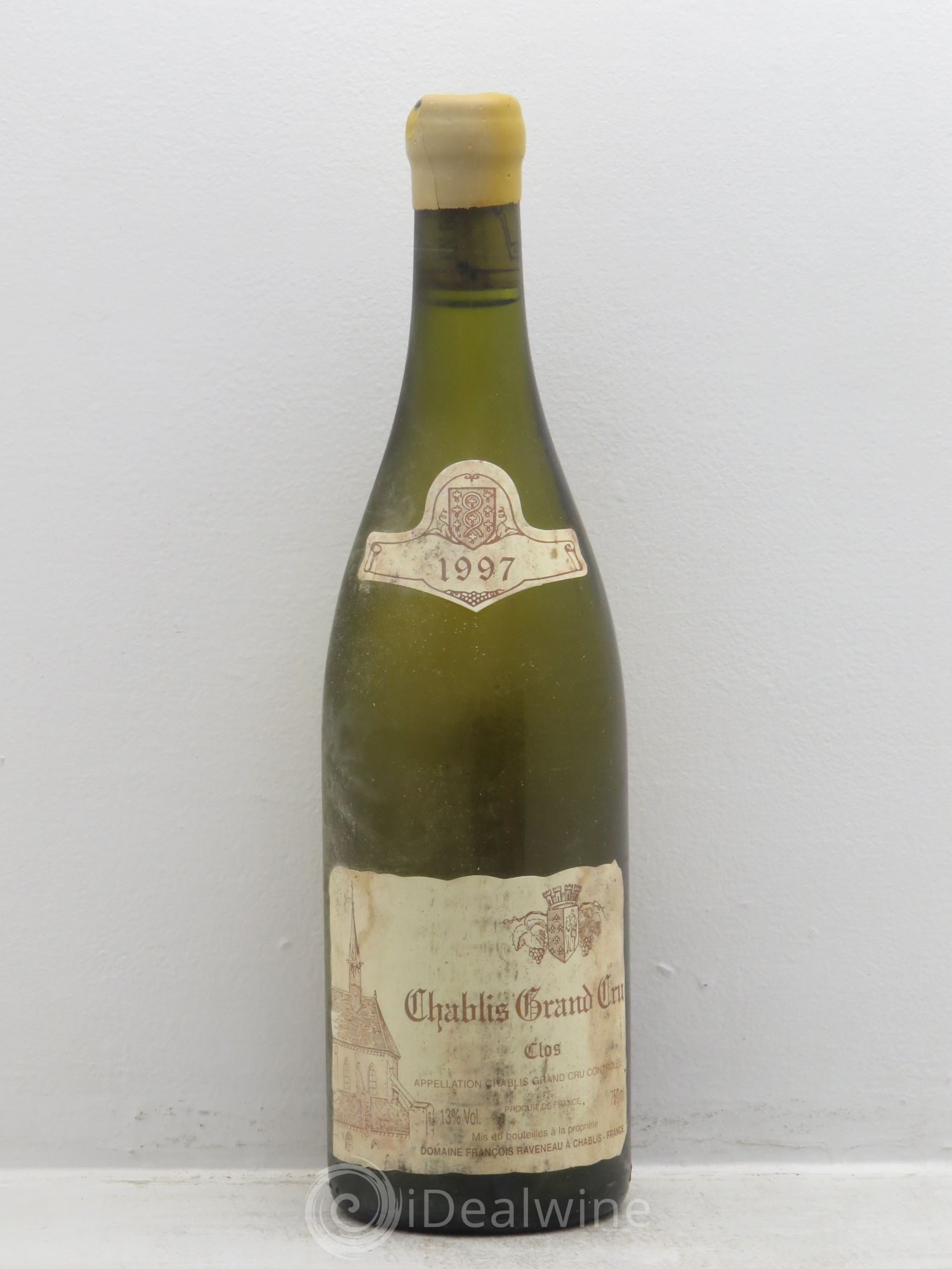 Chablis Grand Cru Clos Raveneau (Domaine) 1997 - Lot de 1 bouteille - 0