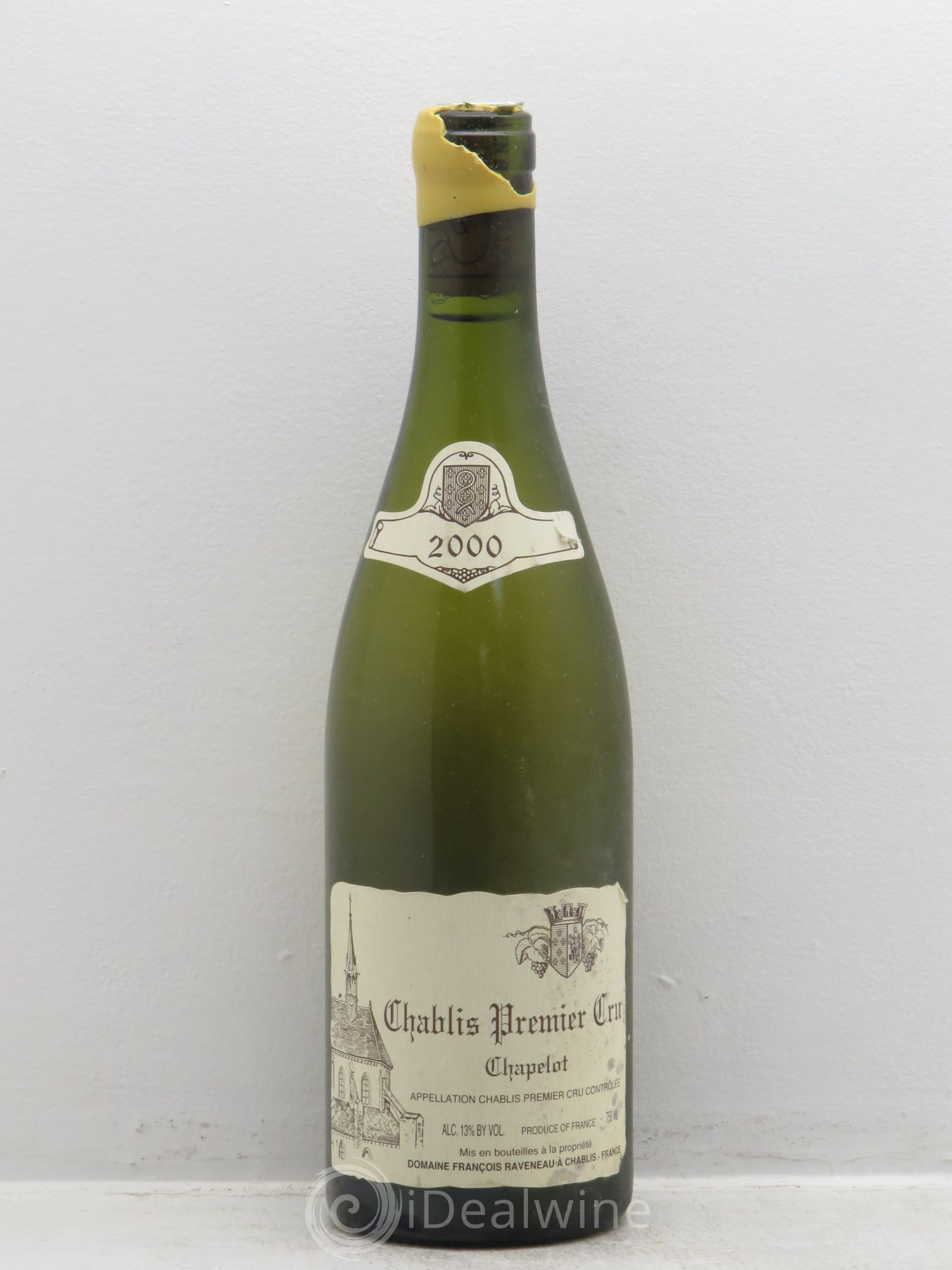 Chablis 1er Cru Chapelot Raveneau (Domaine) 2000 - Lot de 1 bouteille - 0