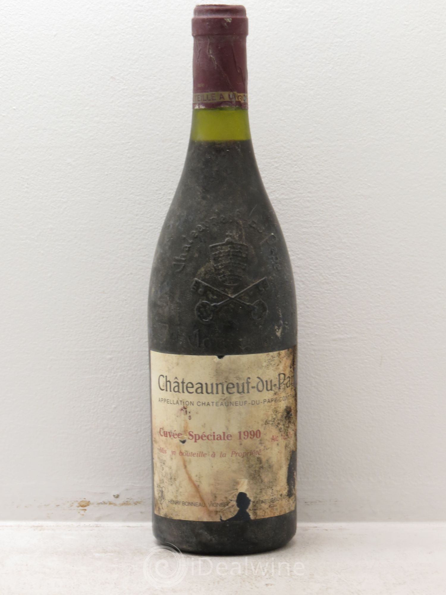Châteauneuf-du-Pape Cuvée spéciale Henri Bonneau & Fils 1990 - Lot de 1 bouteille - 0