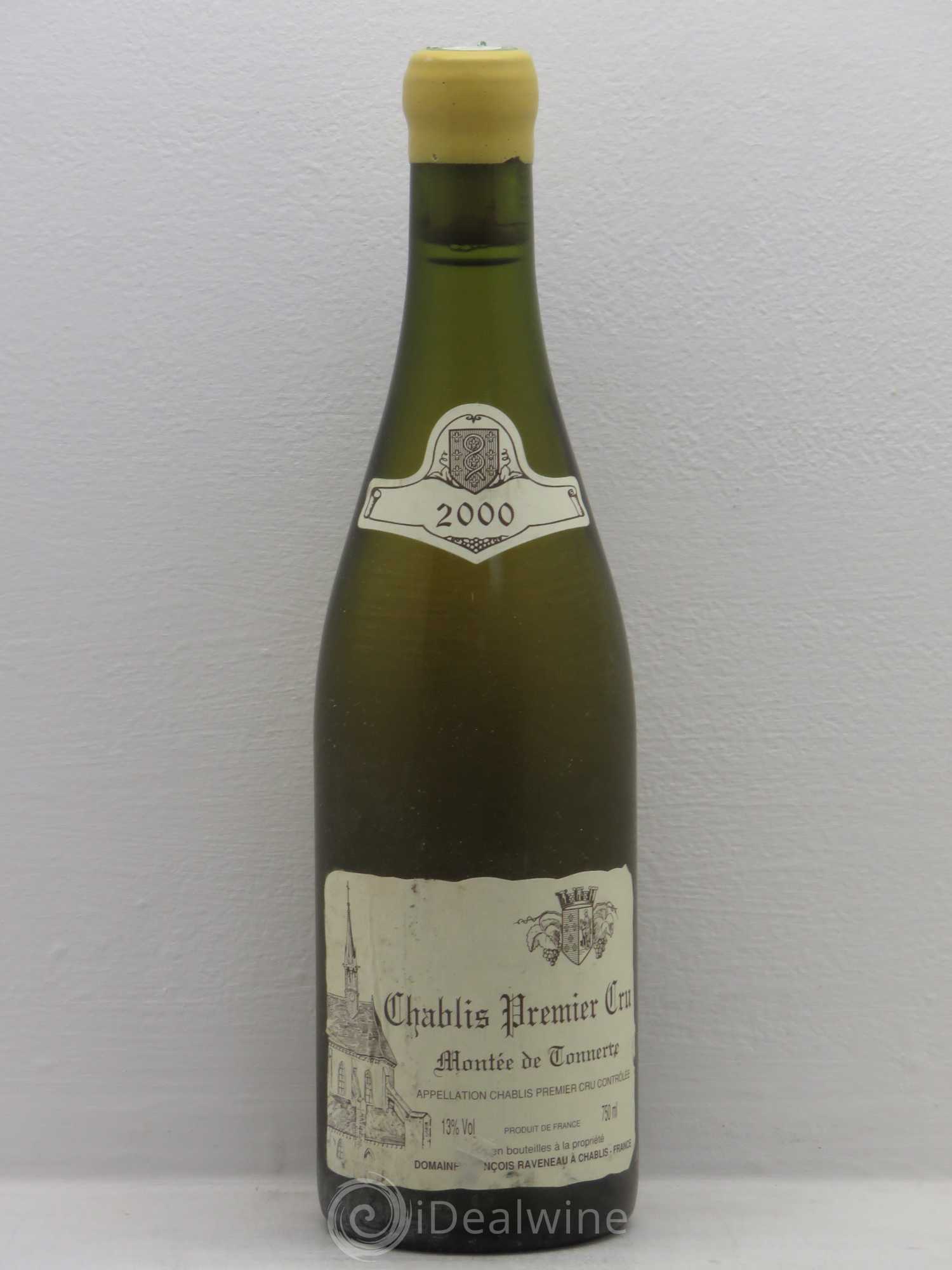 Chablis 1er Cru Montée de Tonnerre Raveneau (Domaine) 2000 - Lot de 1 bouteille - 0