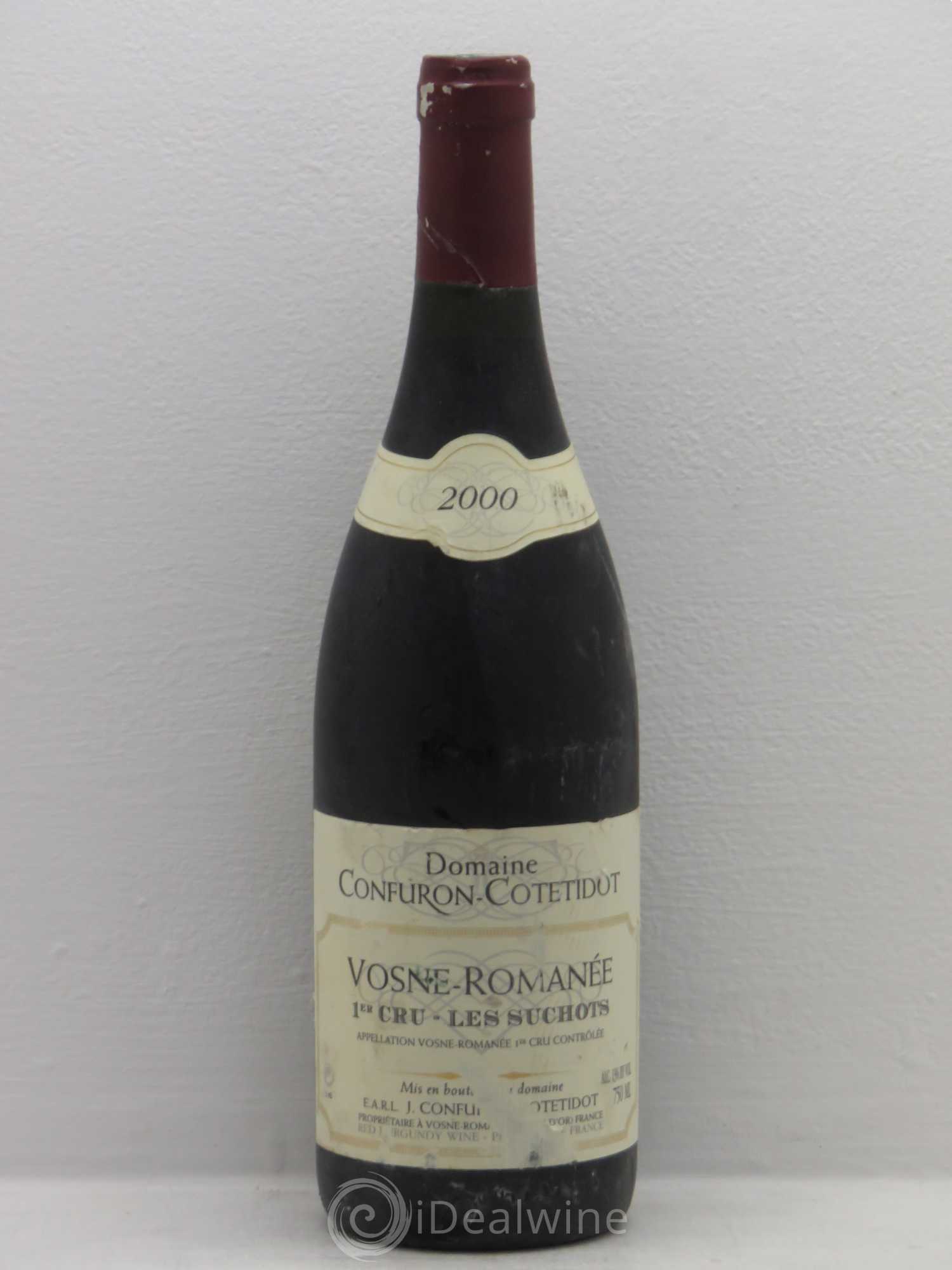 Vosne-Romanée 1er Cru Les Suchots Confuron-Cotetidot 2000 - Lot de 1 bouteille - 0
