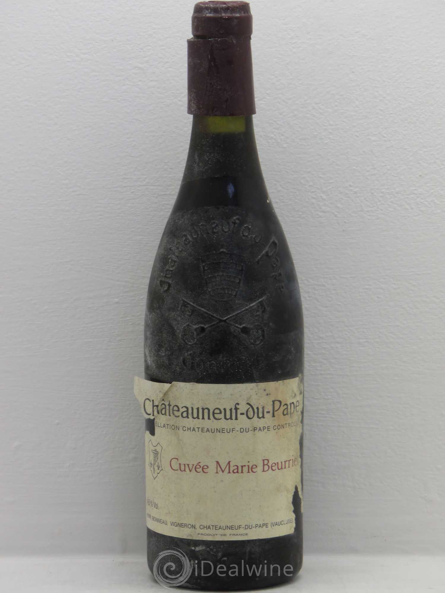Châteauneuf-du-Pape Marie Beurrier Henri Bonneau & Fils - Lot de 1 bouteille - 0
