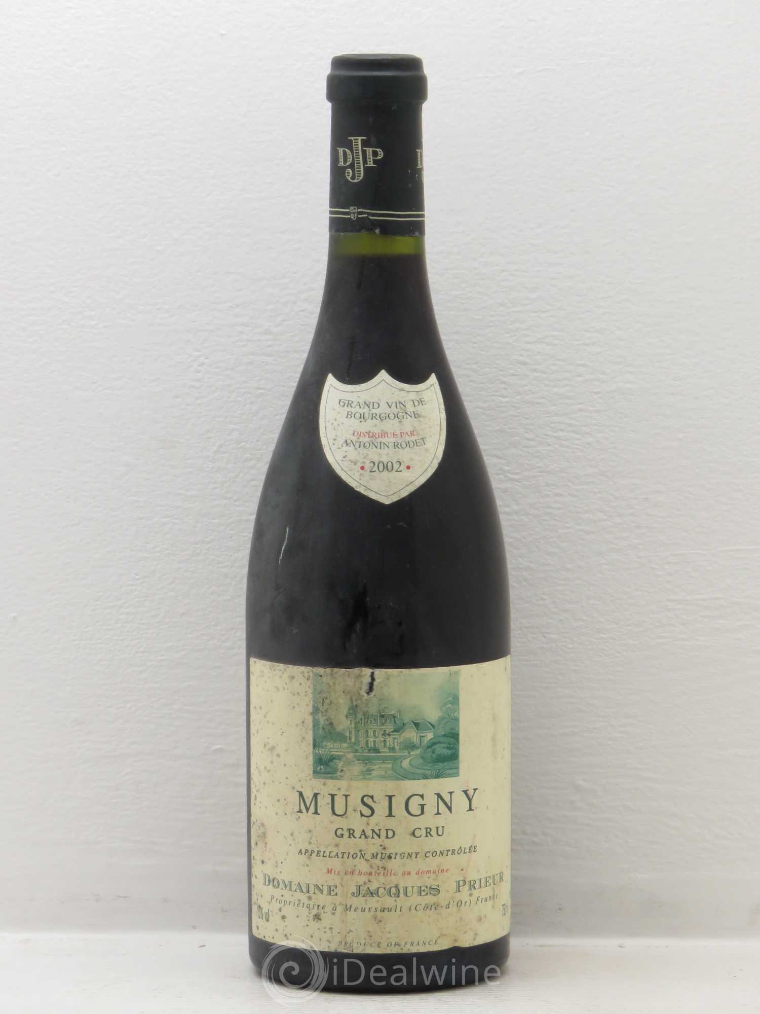 Musigny Grand Cru Jacques Prieur (Domaine) 2002 - Lot de 1 bouteille - 0
