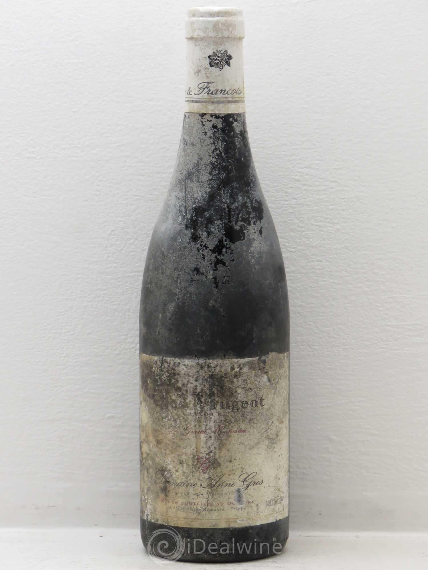Clos de Vougeot Grand Cru Le Grand Maupertui Anne Gros 1995 - Lot de 1 bouteille - 0