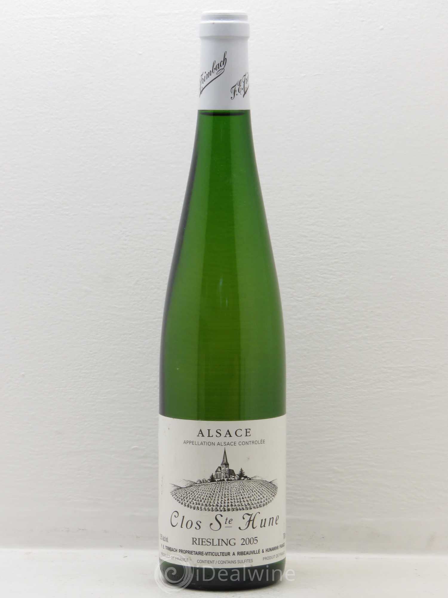 Alsace Riesling Clos Sainte-Hune Trimbach (Domaine) 2005 - Lot de 1 bouteille - 0