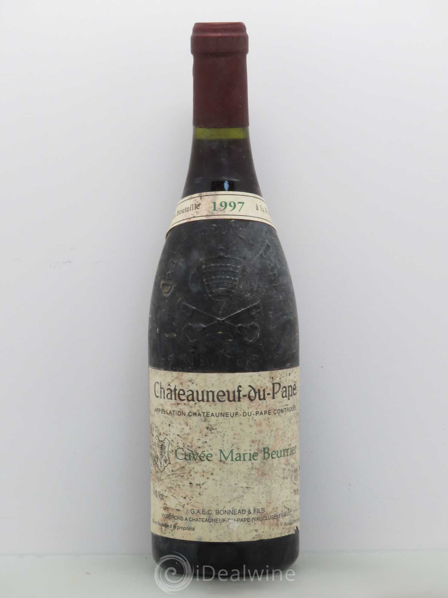 Châteauneuf-du-Pape Marie Beurrier Henri Bonneau & Fils 1997 - Lot de 1 bouteille - 0