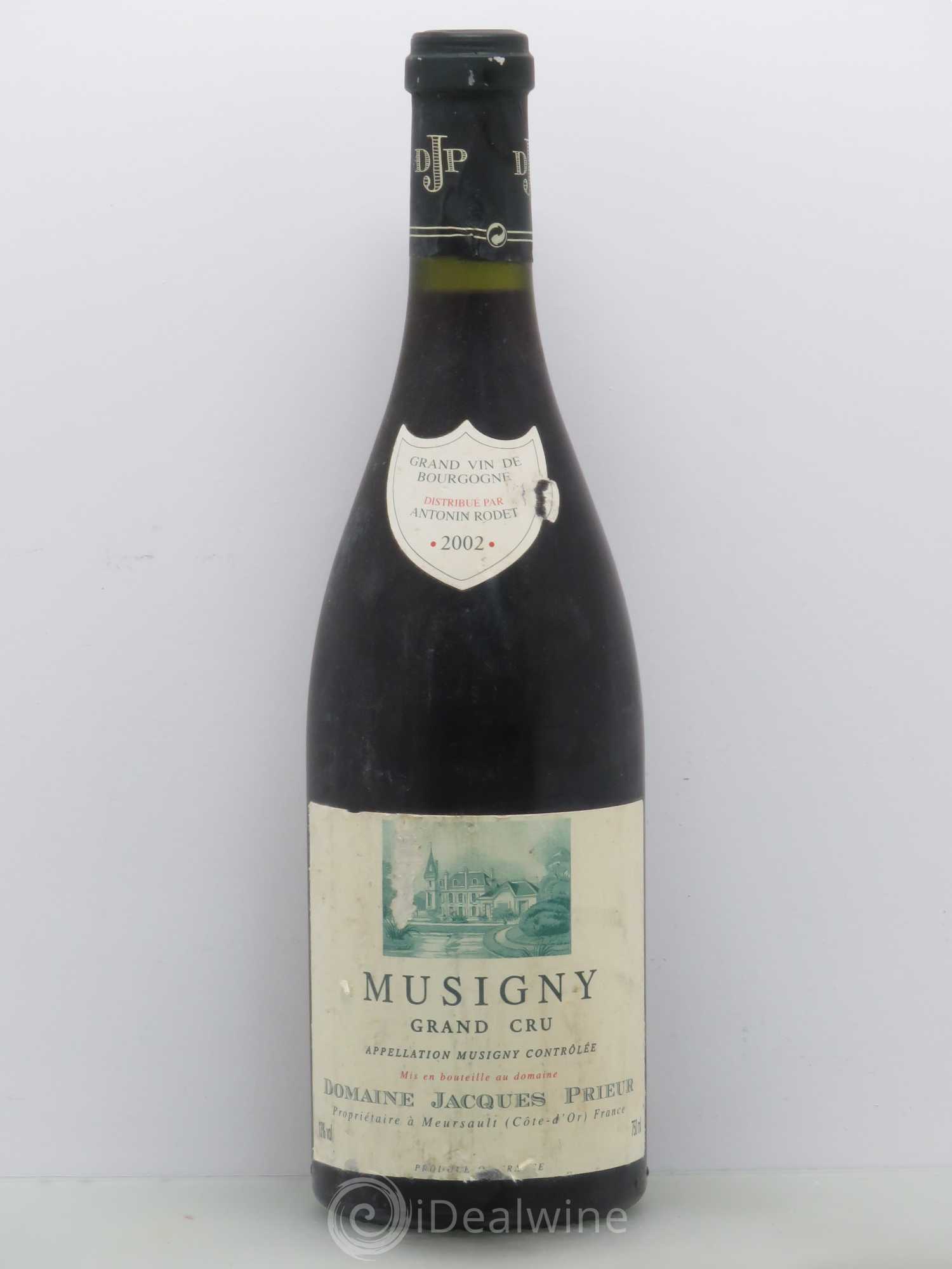 Musigny Grand Cru Jacques Prieur (Domaine) 2002 - Lot de 1 bouteille - 0