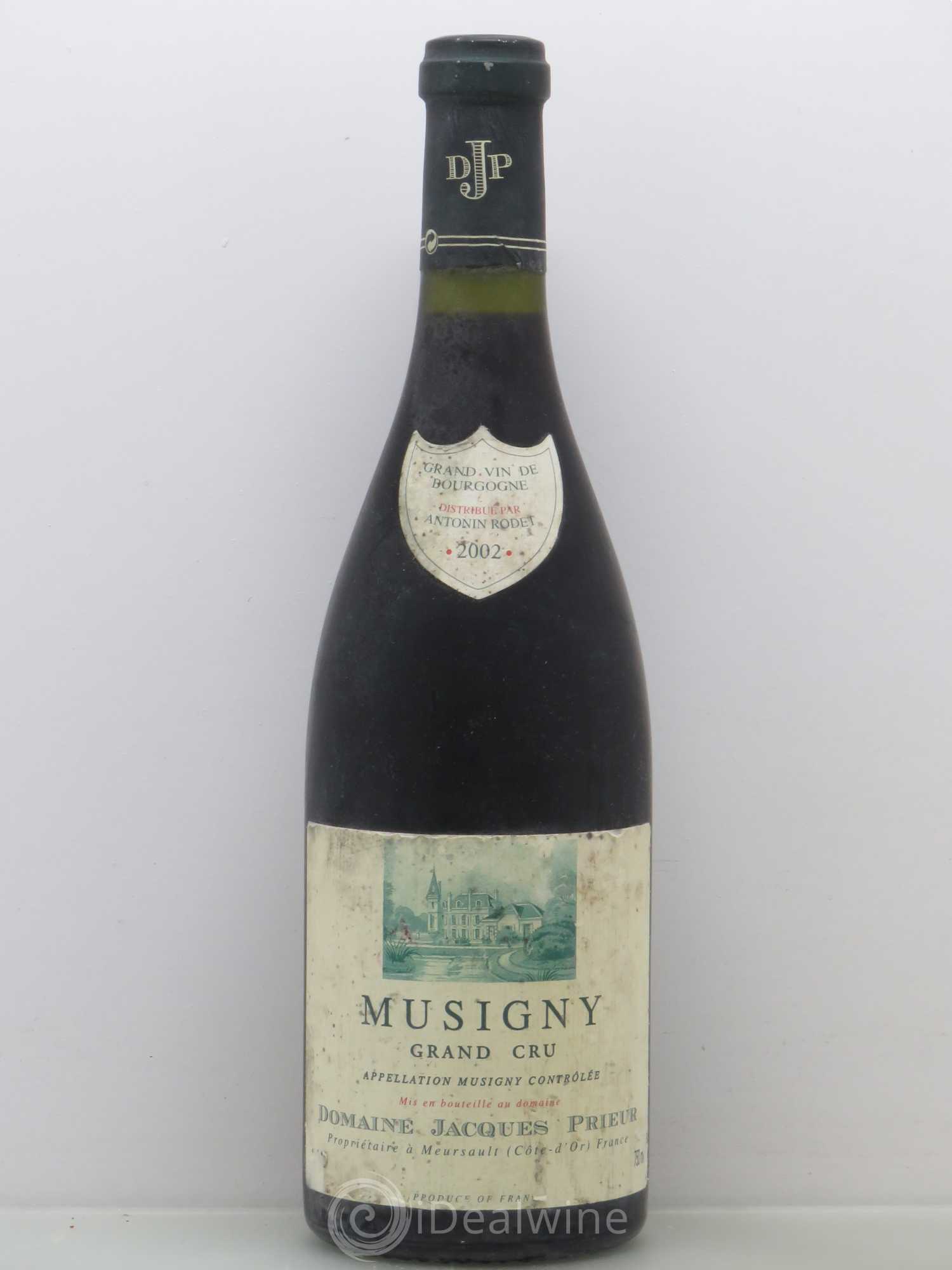 Musigny Grand Cru Jacques Prieur (Domaine) 2002 - Lot de 1 bouteille - 0