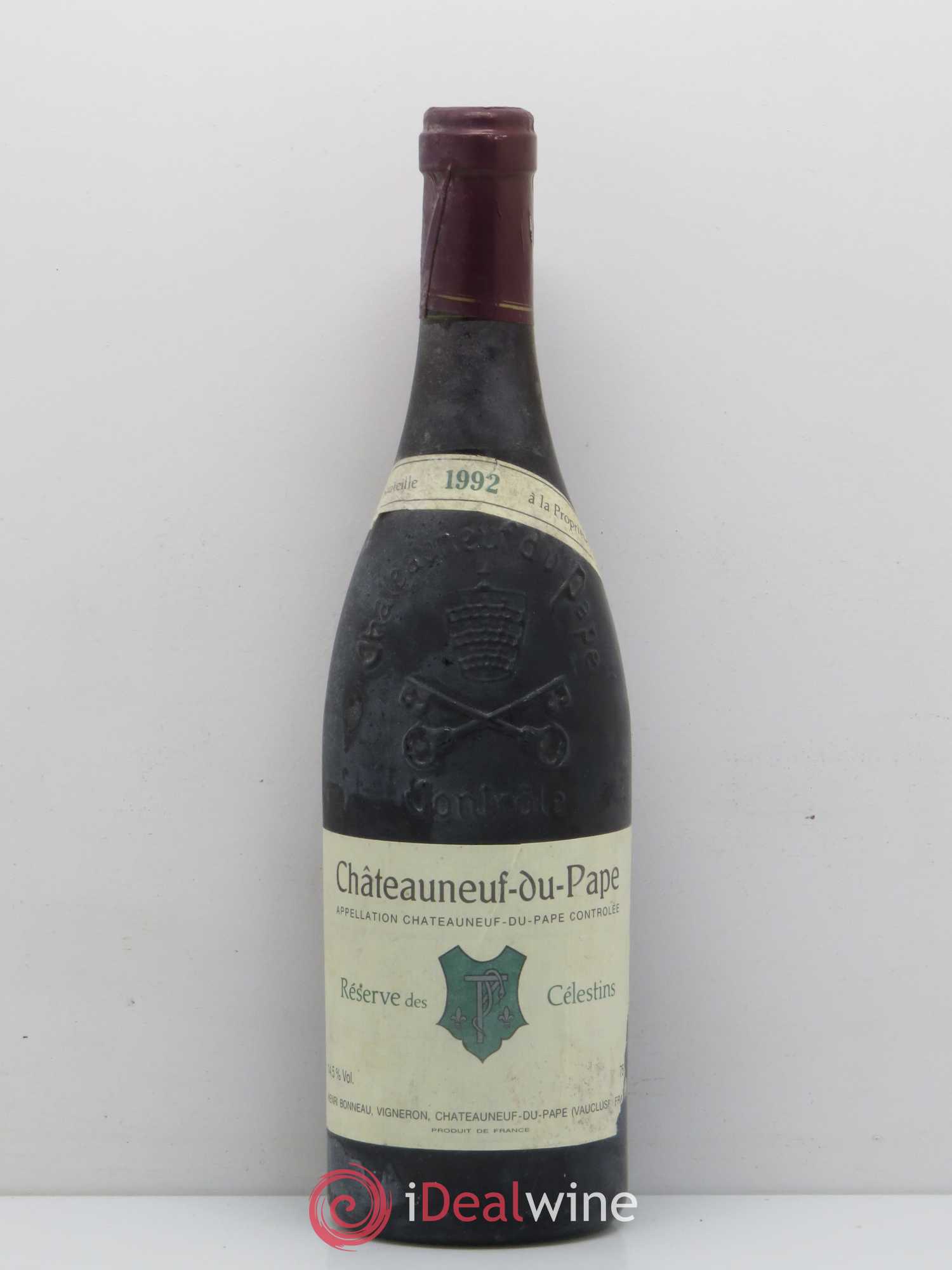 Châteauneuf-du-Pape Réserve des Célestins Henri Bonneau & Fils 1992 - Lot de 1 bouteille - 0