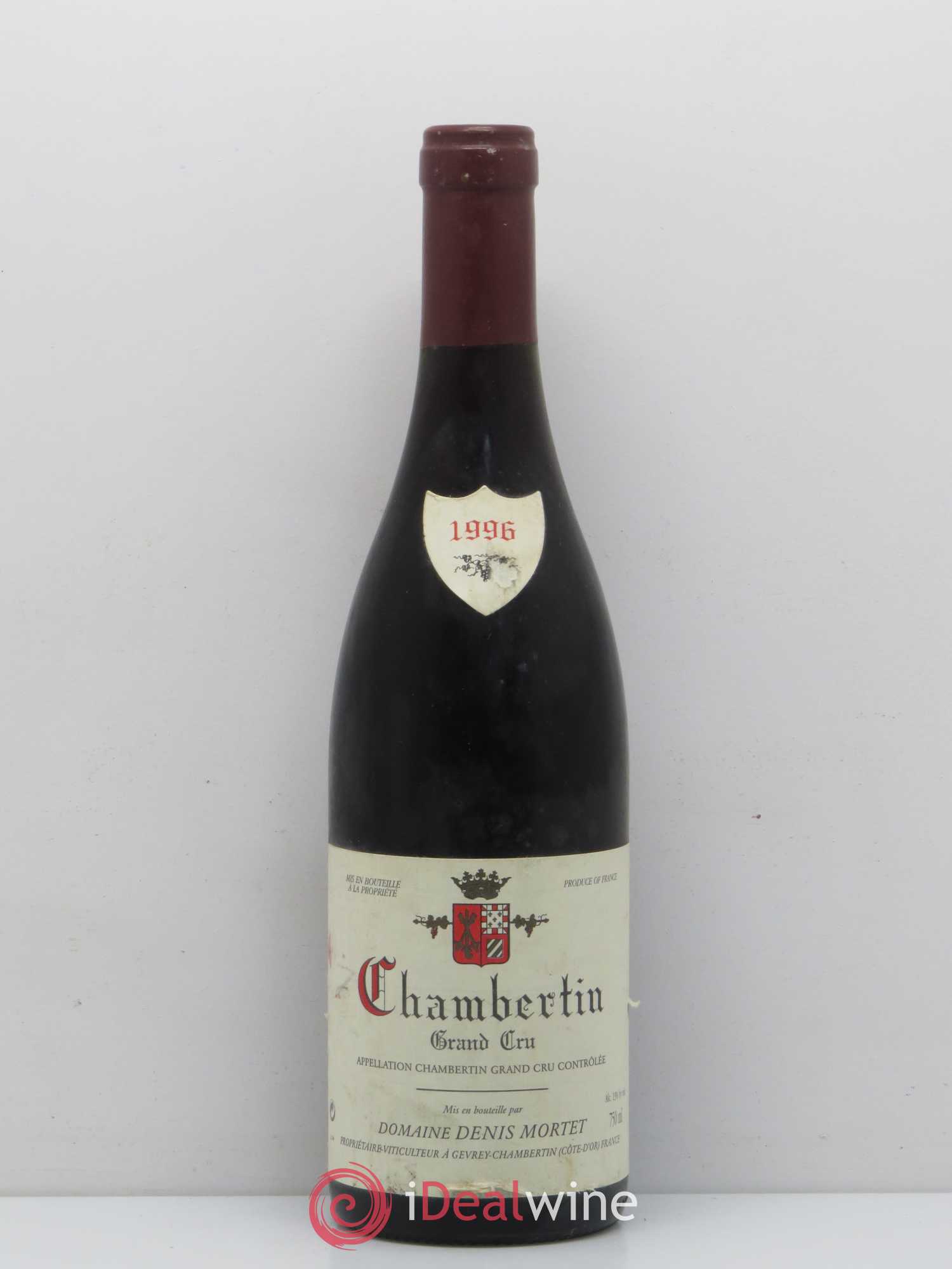 Chambertin Grand Cru Denis Mortet (Domaine) 1996 - Lot de 1 bouteille - 0