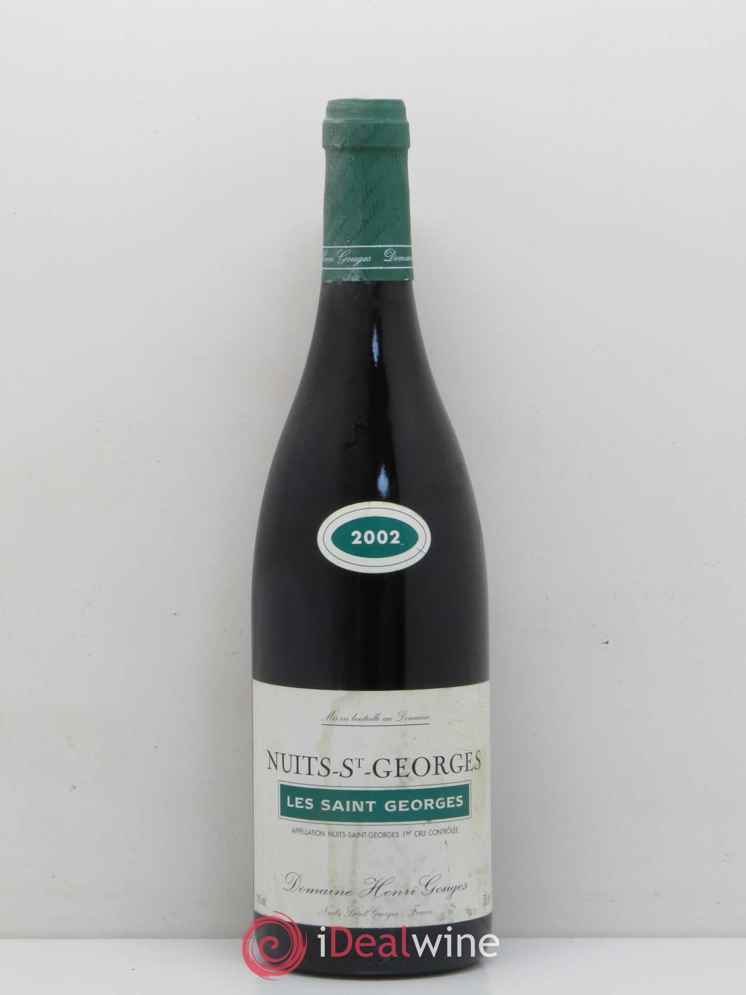 Nuits-Saint-Georges 1er Cru Les Saints Georges Henri Gouges Les Saint Georges 2002 - Posten von 1 Flasche - 0