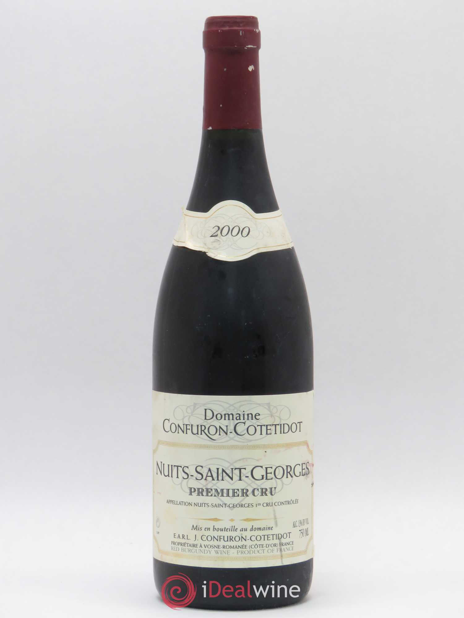 Nuits-Saint-Georges 1er Cru Domaine Confuron-Cotetidot 2000 - Posten von 1 Flasche - 0