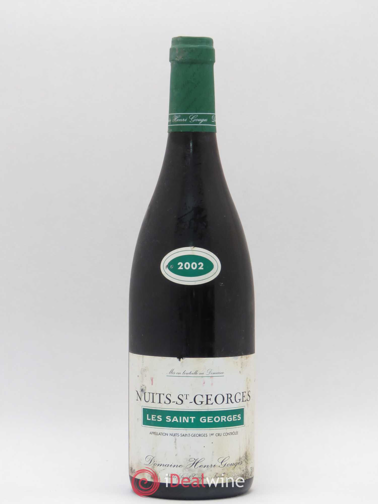 Nuits-Saint-Georges 1er Cru Les Saints Georges Henri Gouges 2002 - Posten von 1 Flasche - 0