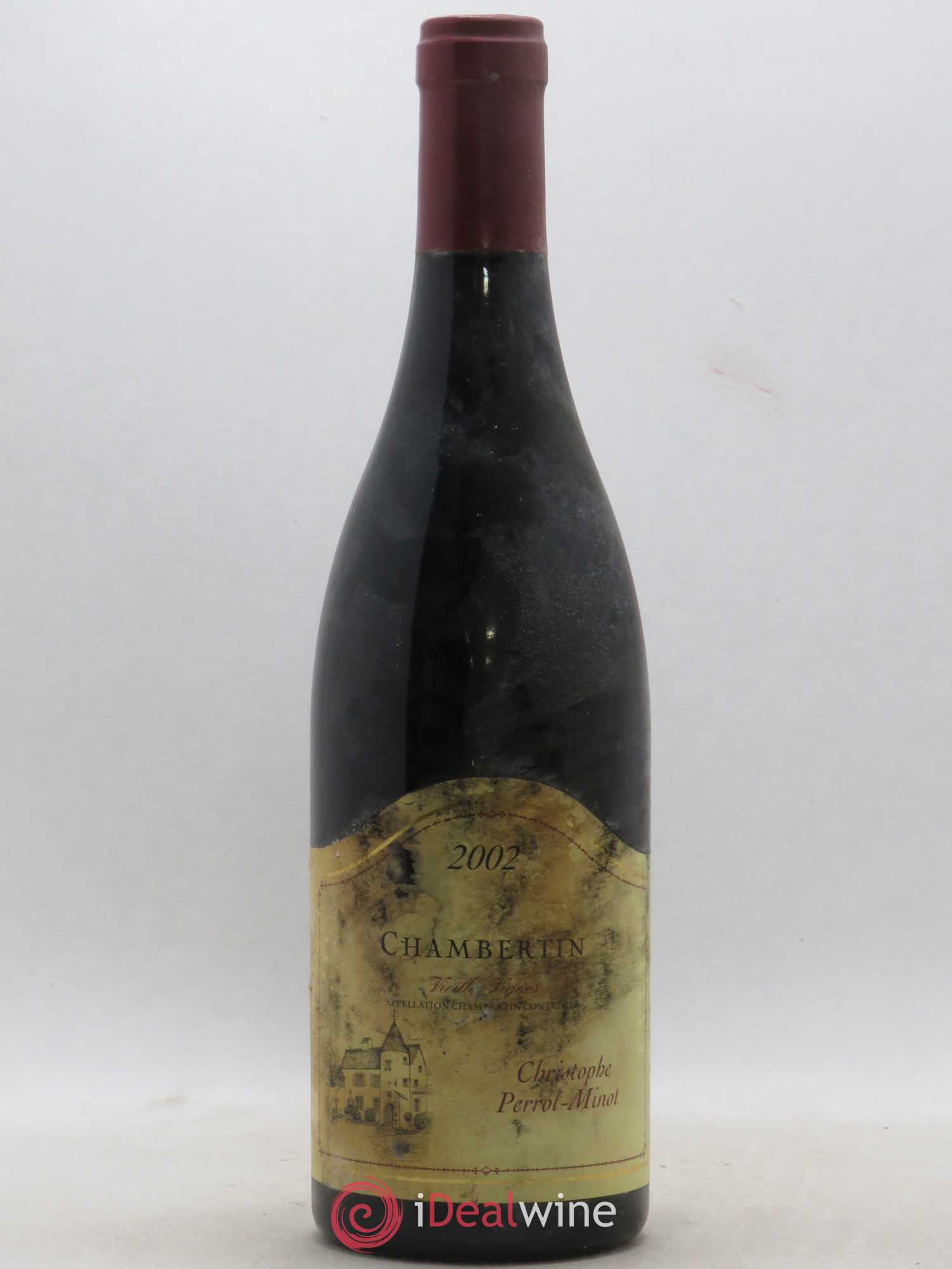 Chambertin Grand Cru Vieilles vignes Perrot-Minot 2002 - Lot de 1 bouteille - 0