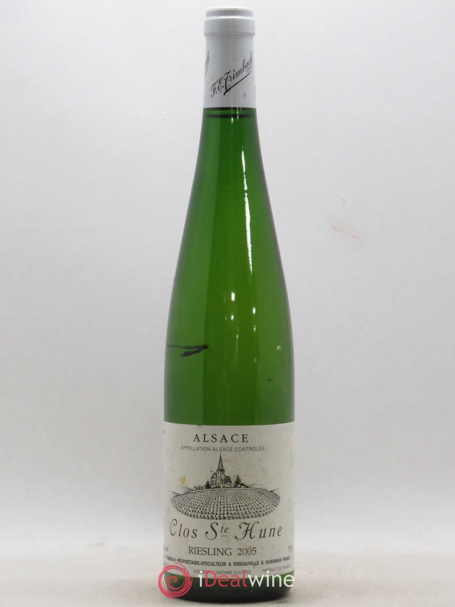 Alsace Riesling Clos Sainte-Hune Trimbach (Domaine) 2005 - Lot de 1 bouteille - 0