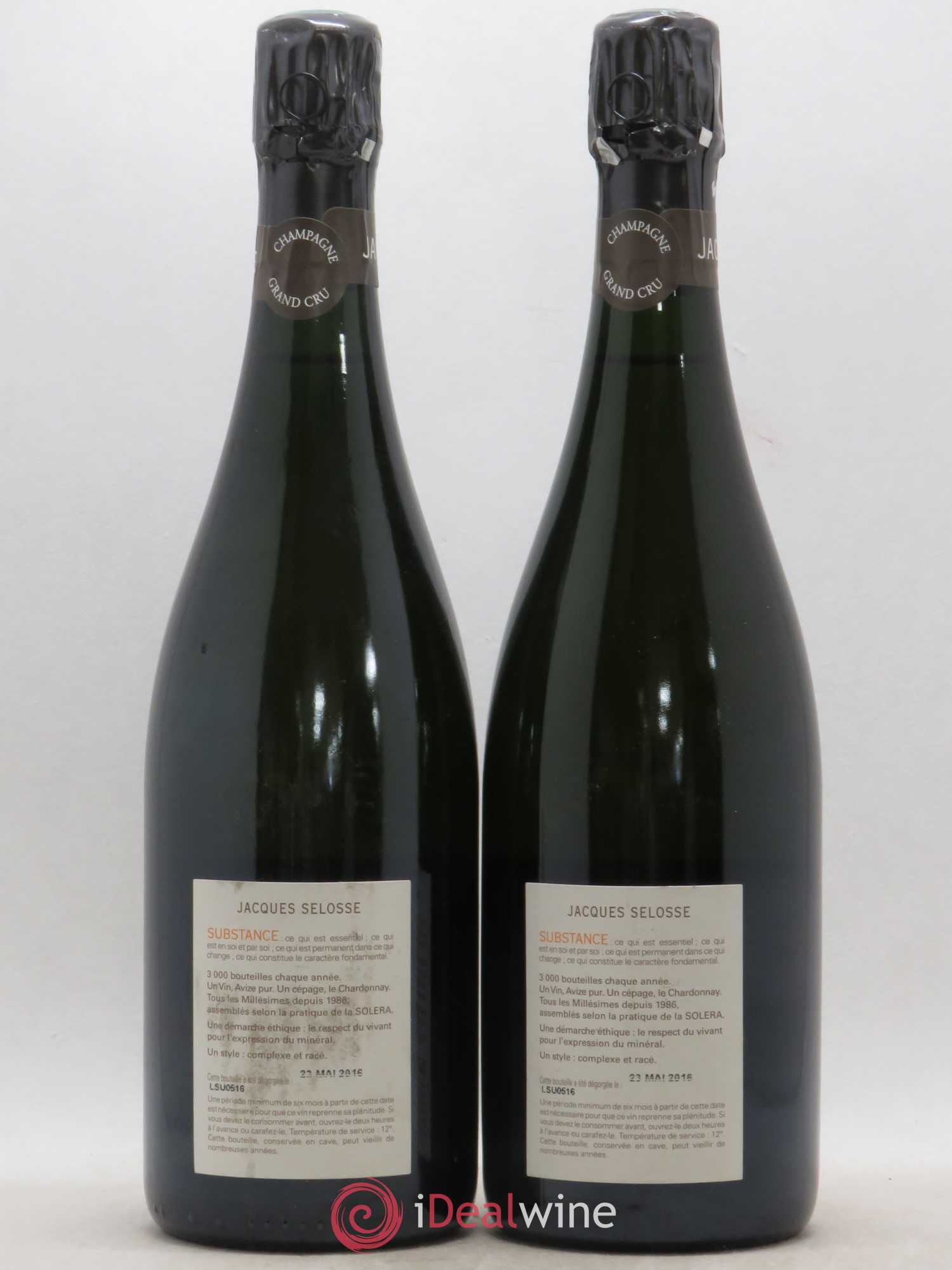 Substance Jacques Selosse - Lot de 2 bouteilles - 1