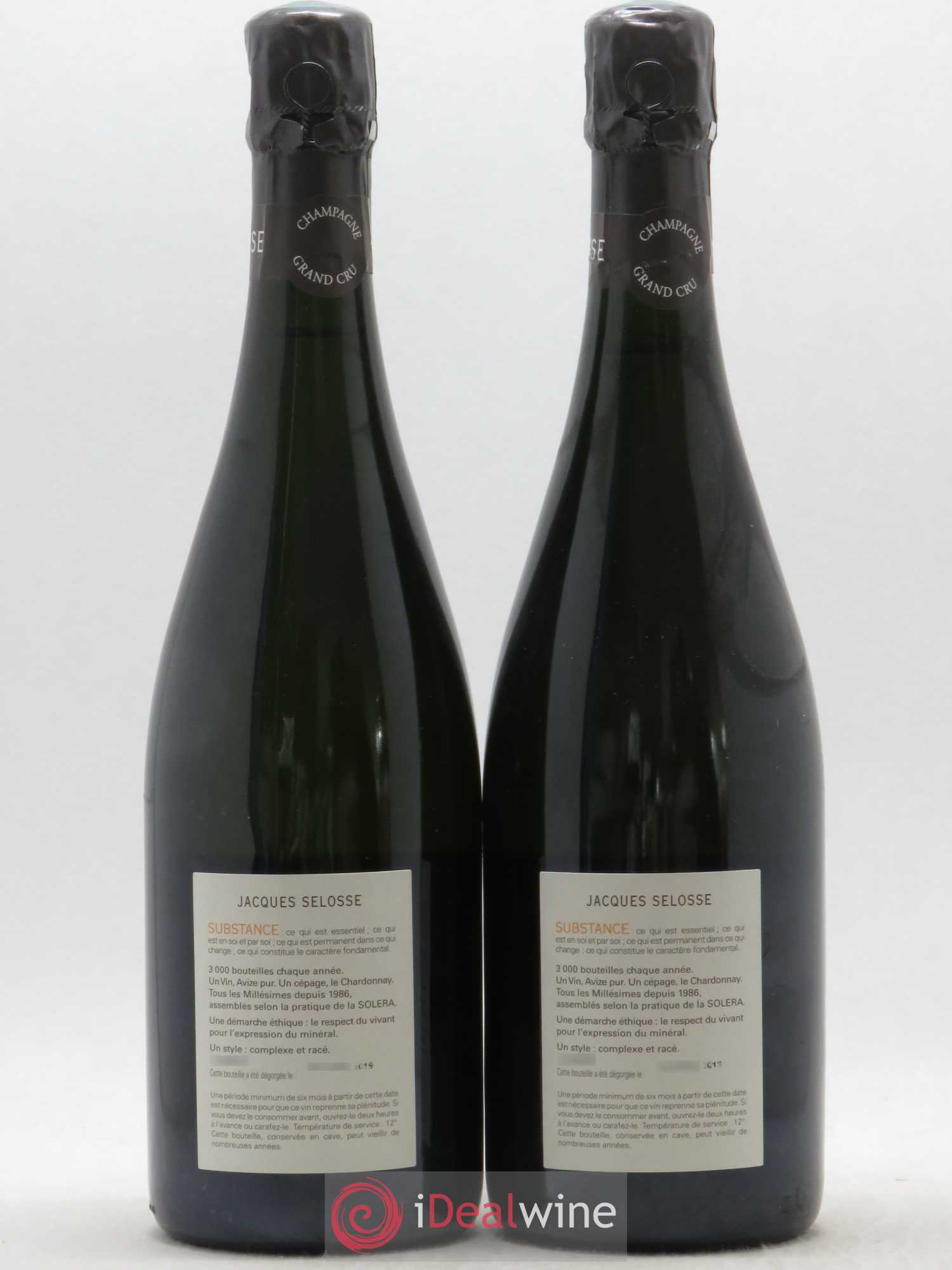 Substance Jacques Selosse - Lot de 2 bouteilles - 1