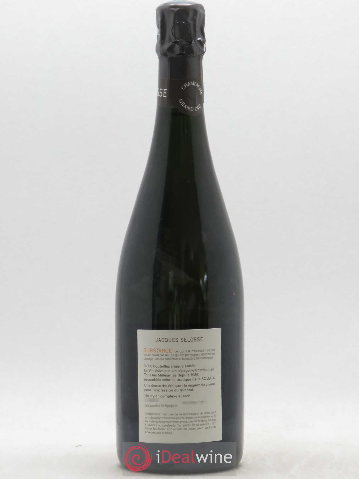 Substance Jacques Selosse - Lot de 1 bouteille - 1