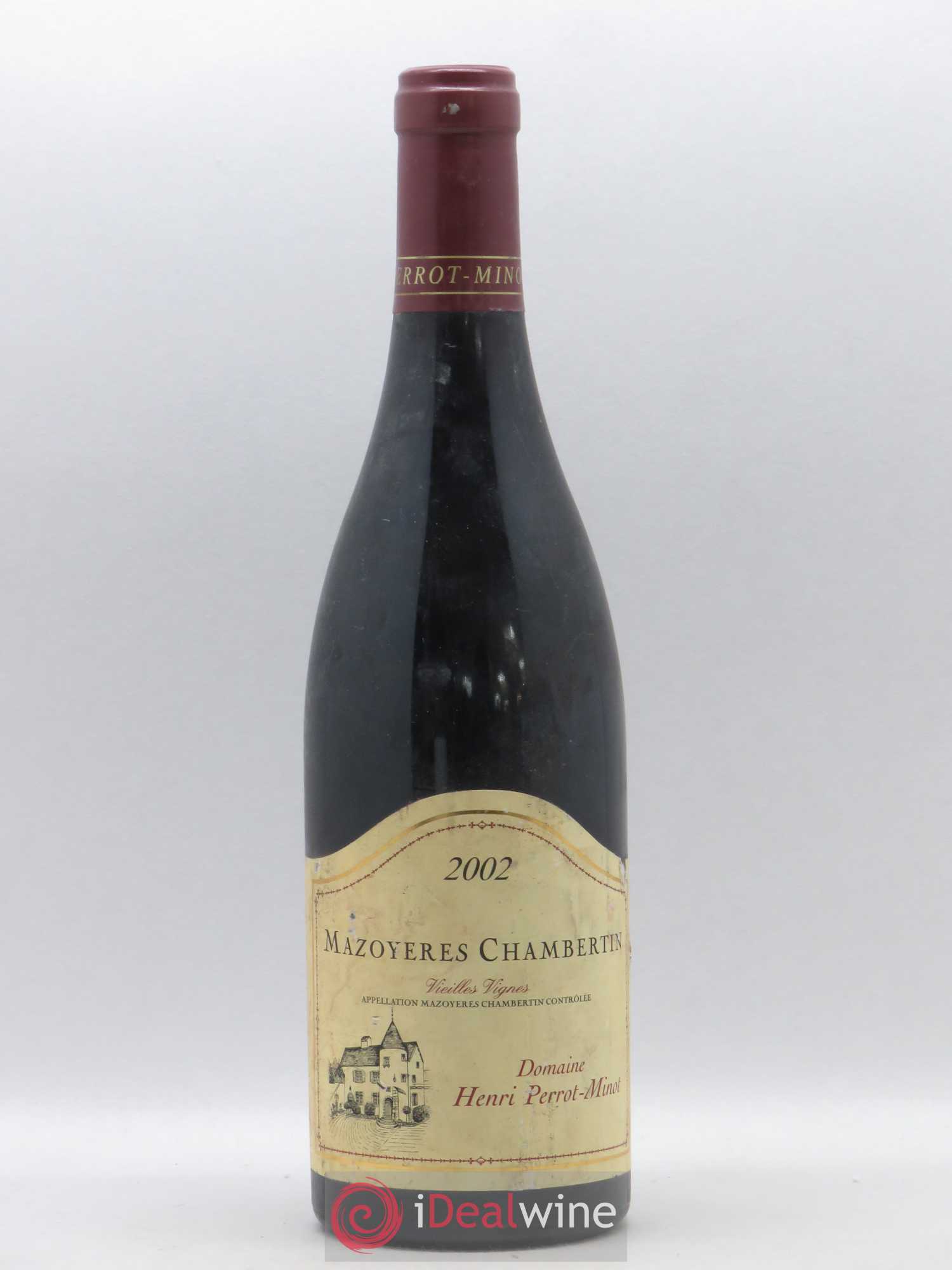 Mazoyères-Chambertin Grand Cru Vieilles Vignes Perrot-Minot 2002 - Lot de 1 bouteille - 0
