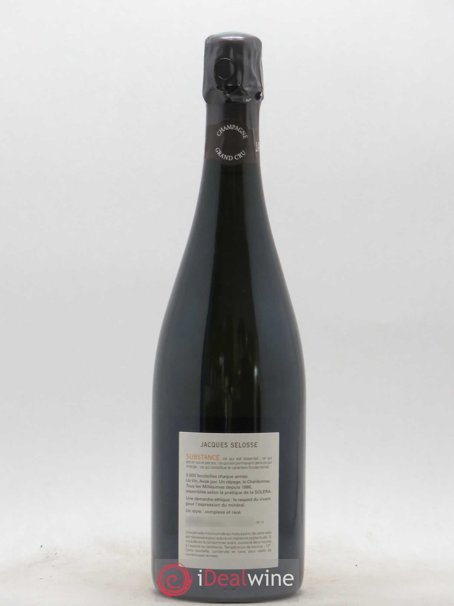 Substance Jacques Selosse - Lot de 1 bouteille - 1
