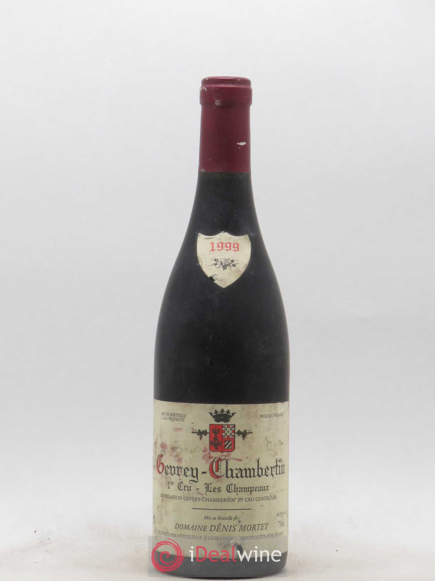 Gevrey-Chambertin 1er Cru Les Champeaux Denis Mortet (Domaine) 1999 - Lot de 1 bouteille - 0