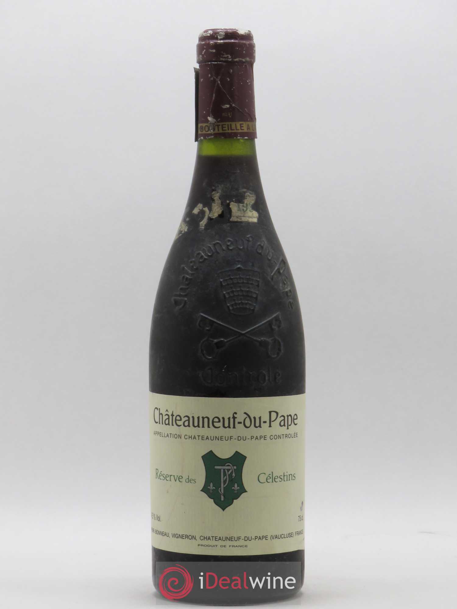 Châteauneuf-du-Pape Réserve des Célestins Henri Bonneau & Fils 1992 - Lot de 1 bouteille - 0