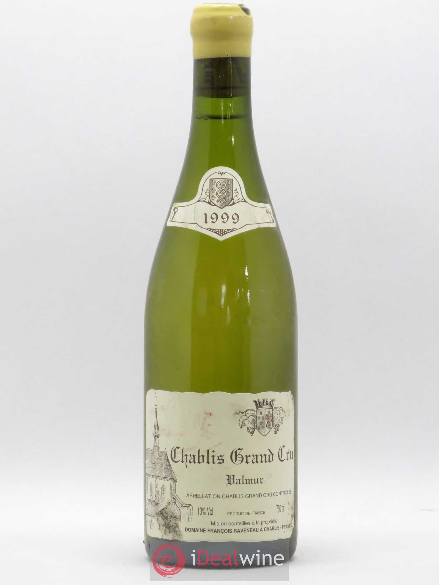 Chablis Grand Cru Valmur Raveneau (Domaine) 1999 - Lot de 1 bouteille - 0